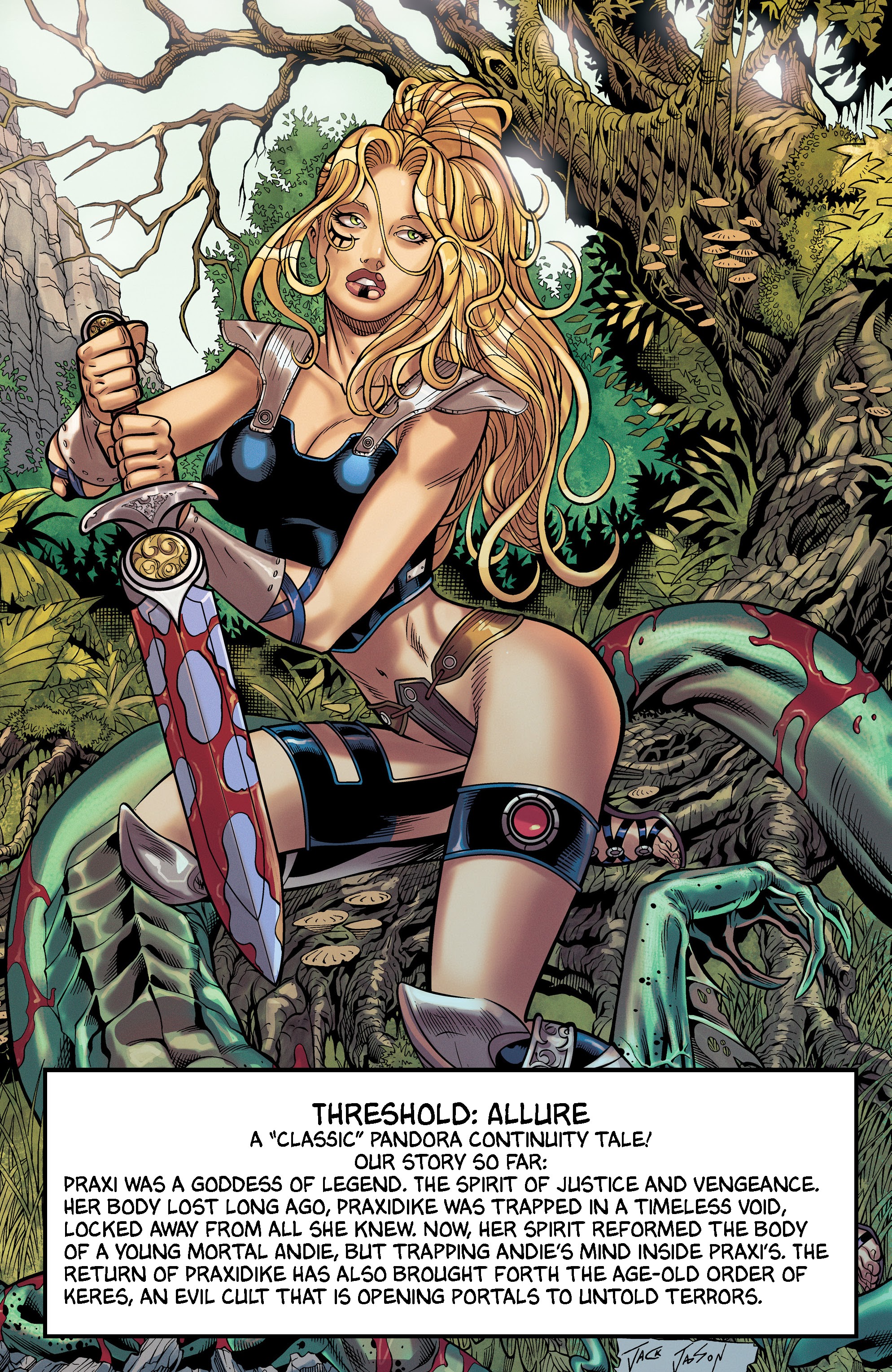 Read online Threshold:Allure comic -  Issue #1 - 4