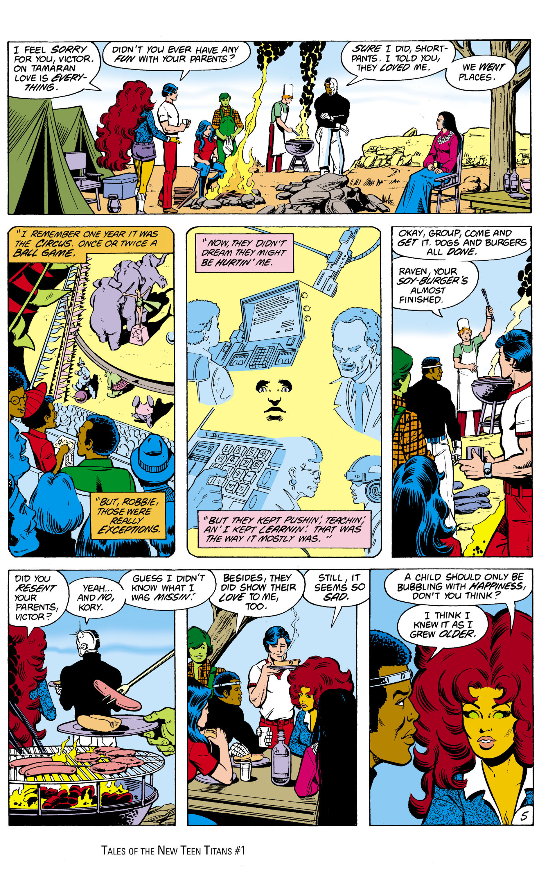 Read online Tales of the New Teen Titans comic -  Issue #1 - 6