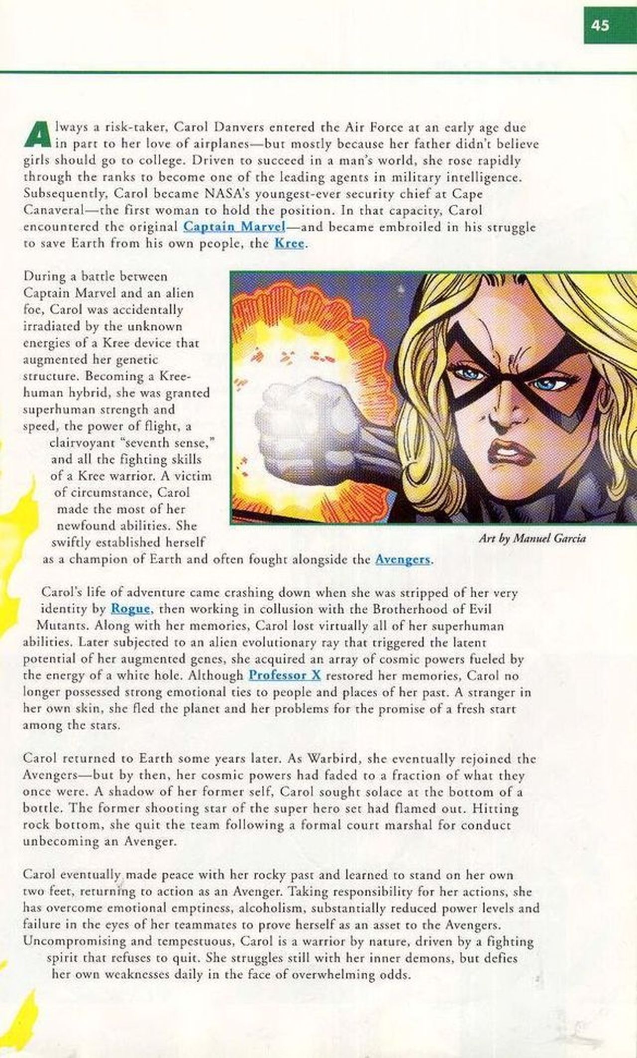 Read online Marvel Encyclopedia comic -  Issue # TPB 1 - 42