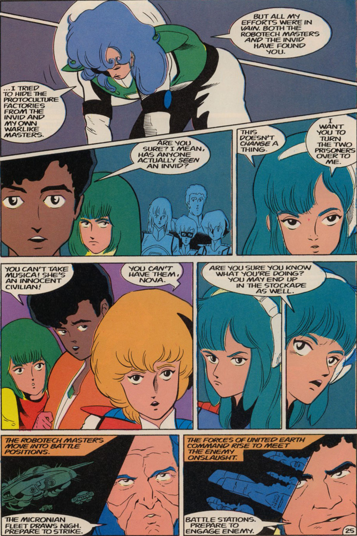 Read online Robotech Masters comic -  Issue #21 - 31