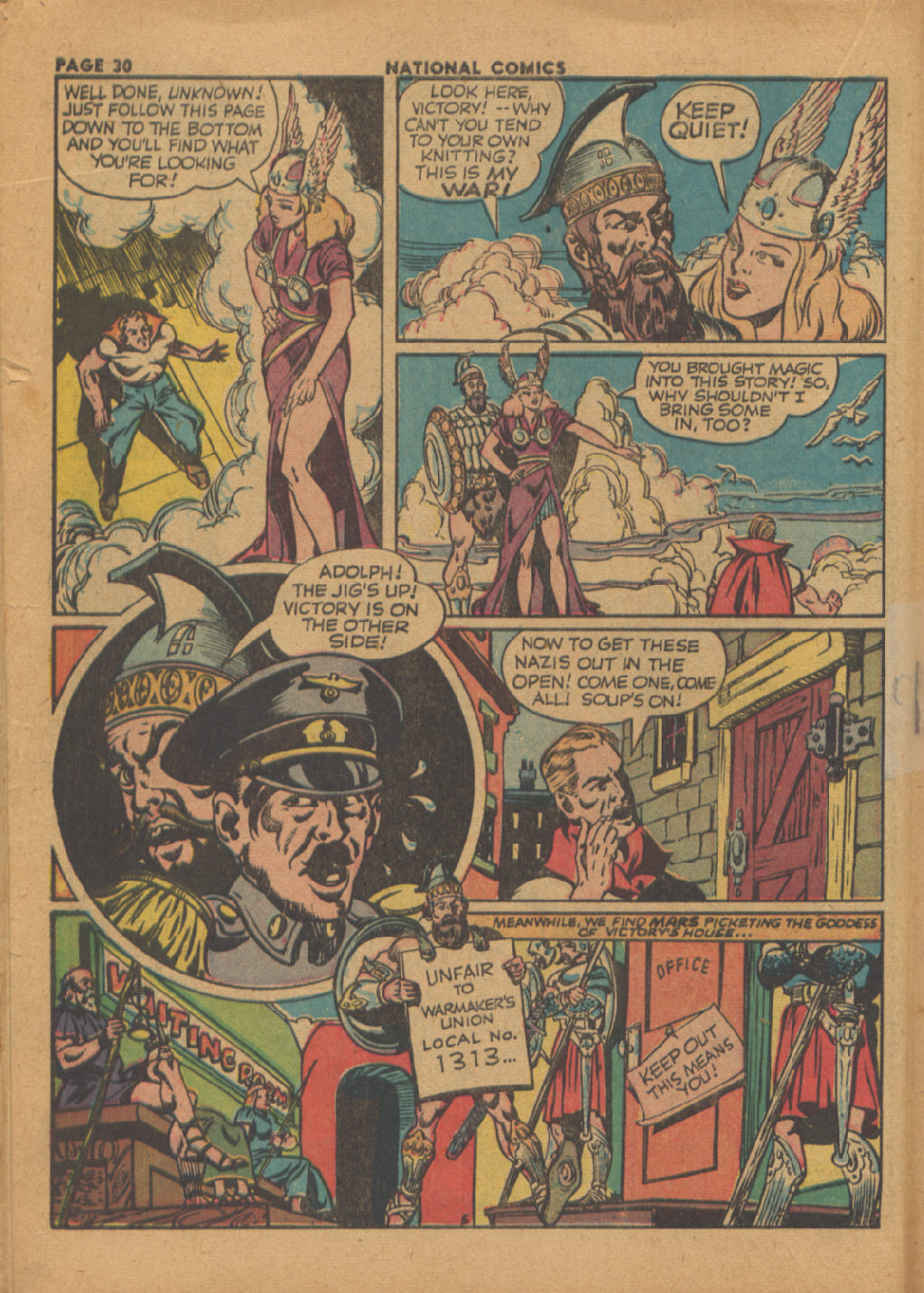 Read online National Comics comic -  Issue #34 - 32