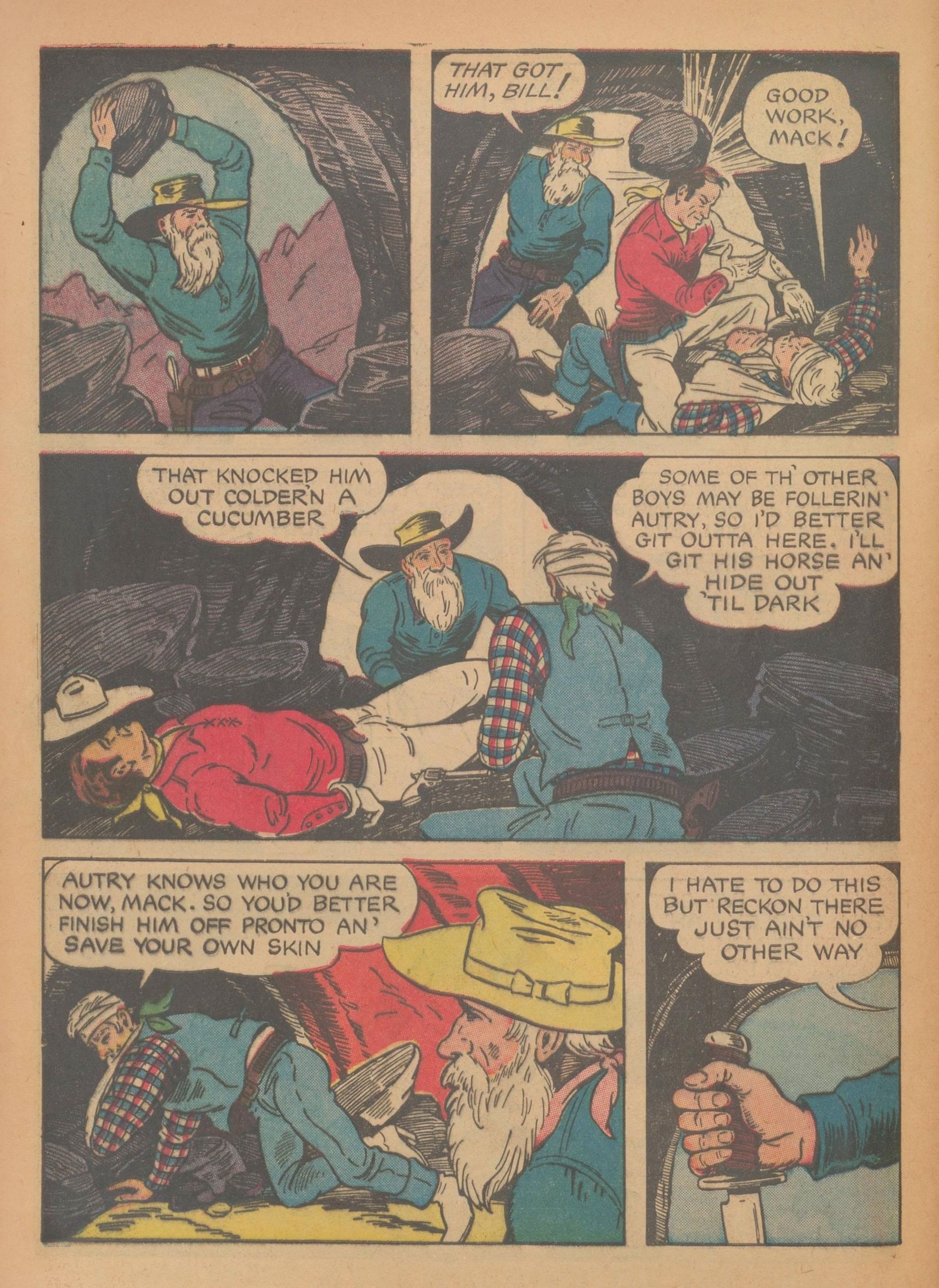 Read online Gene Autry Comics comic -  Issue #5 - 52