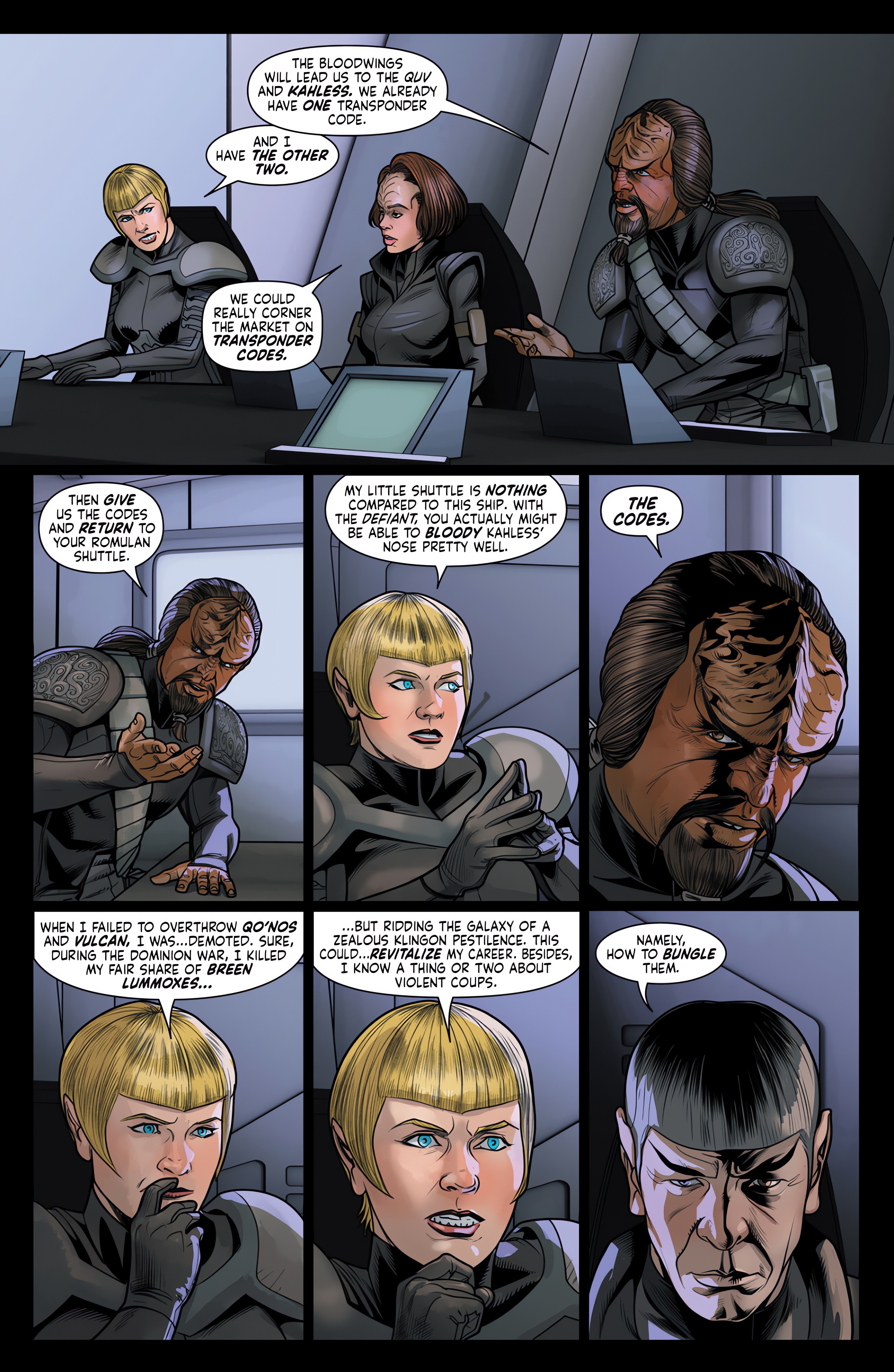 Read online Star Trek: Defiant comic -  Issue #5 - 12