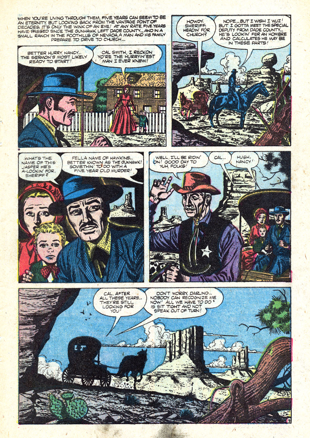 Read online Two Gun Western comic -  Issue #5 - 5