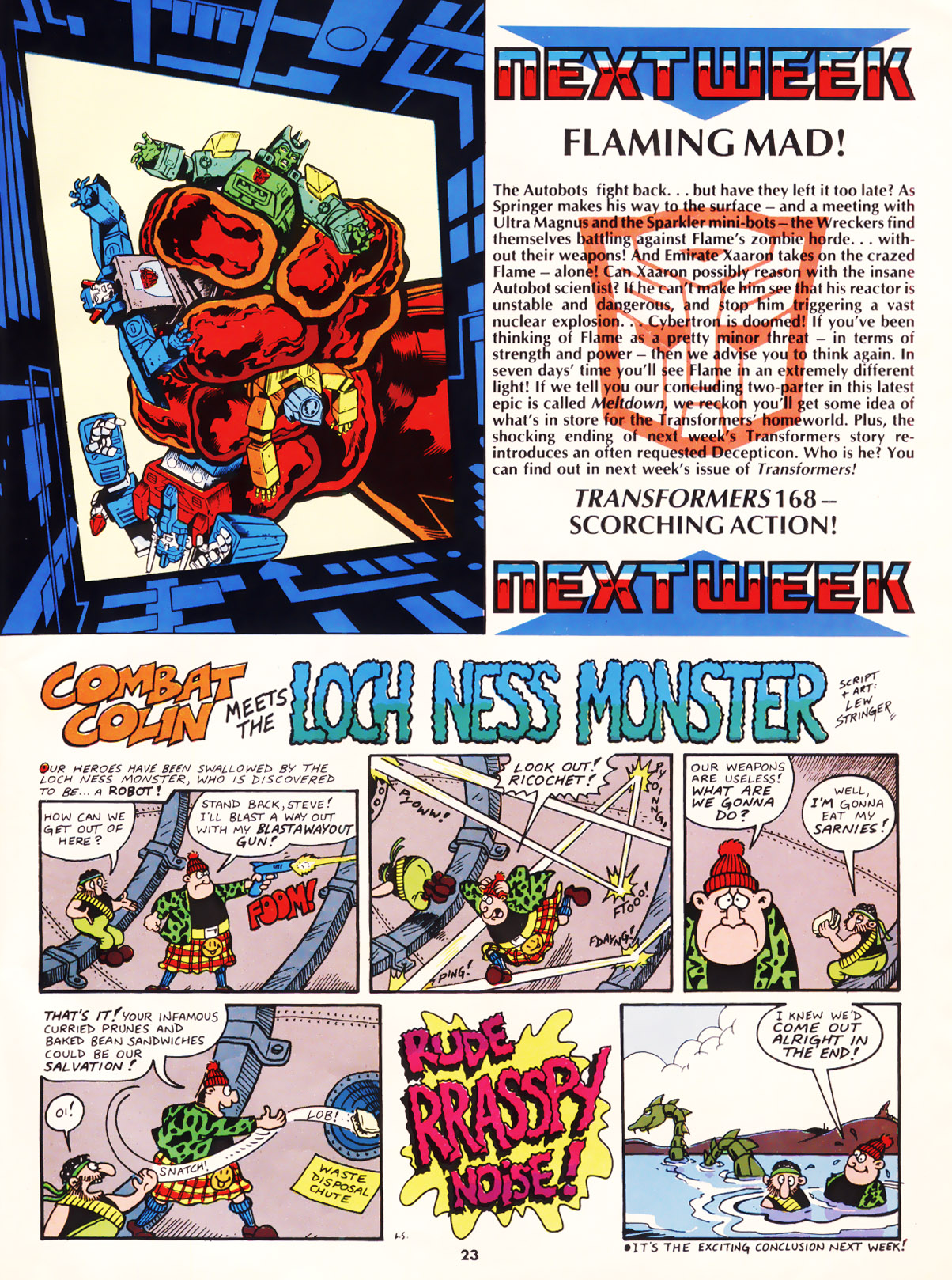 Read online The Transformers (UK) comic -  Issue #167 - 16