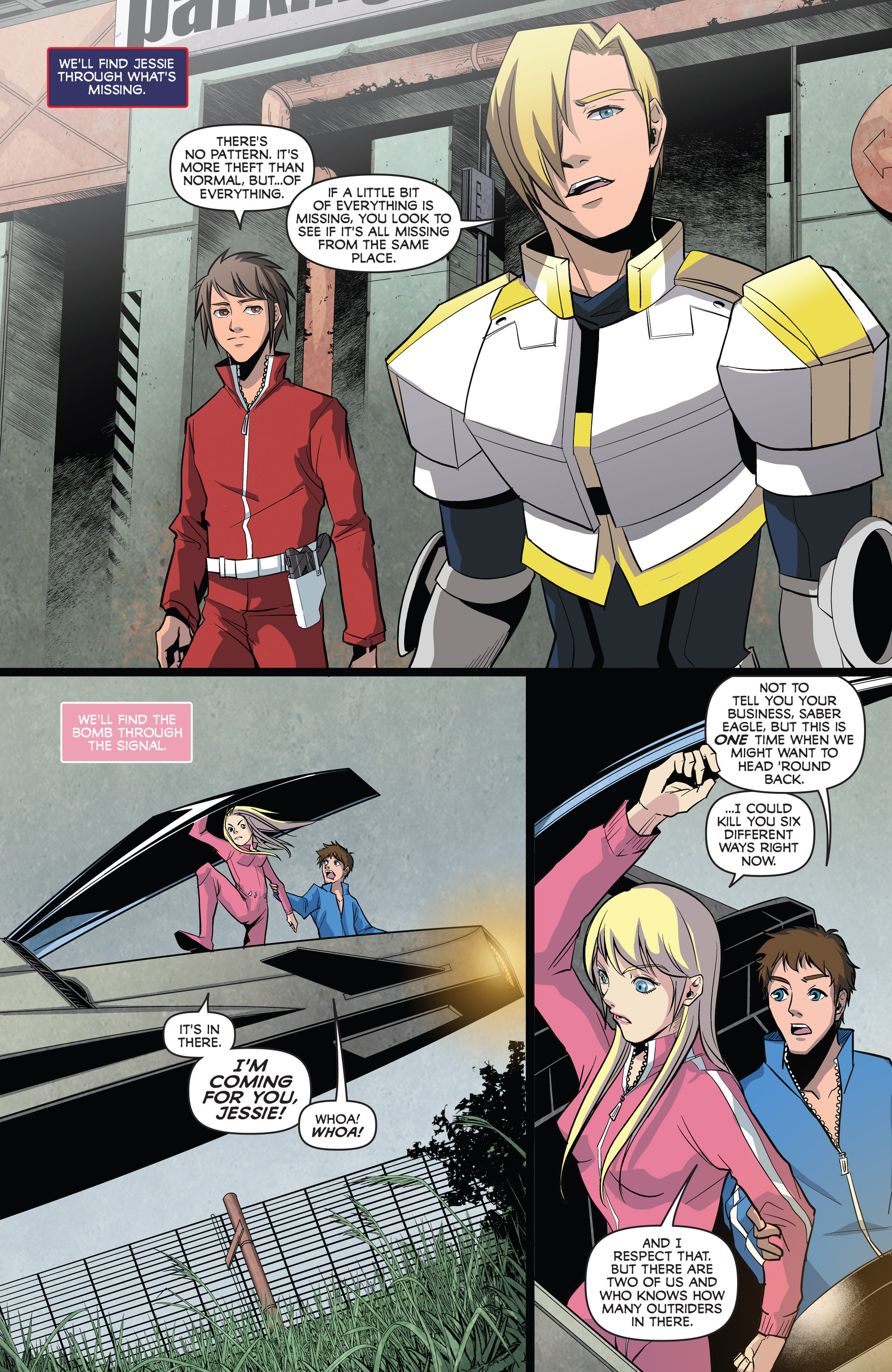 Read online Saber Rider and the Star Sheriffs comic -  Issue #2 - 19