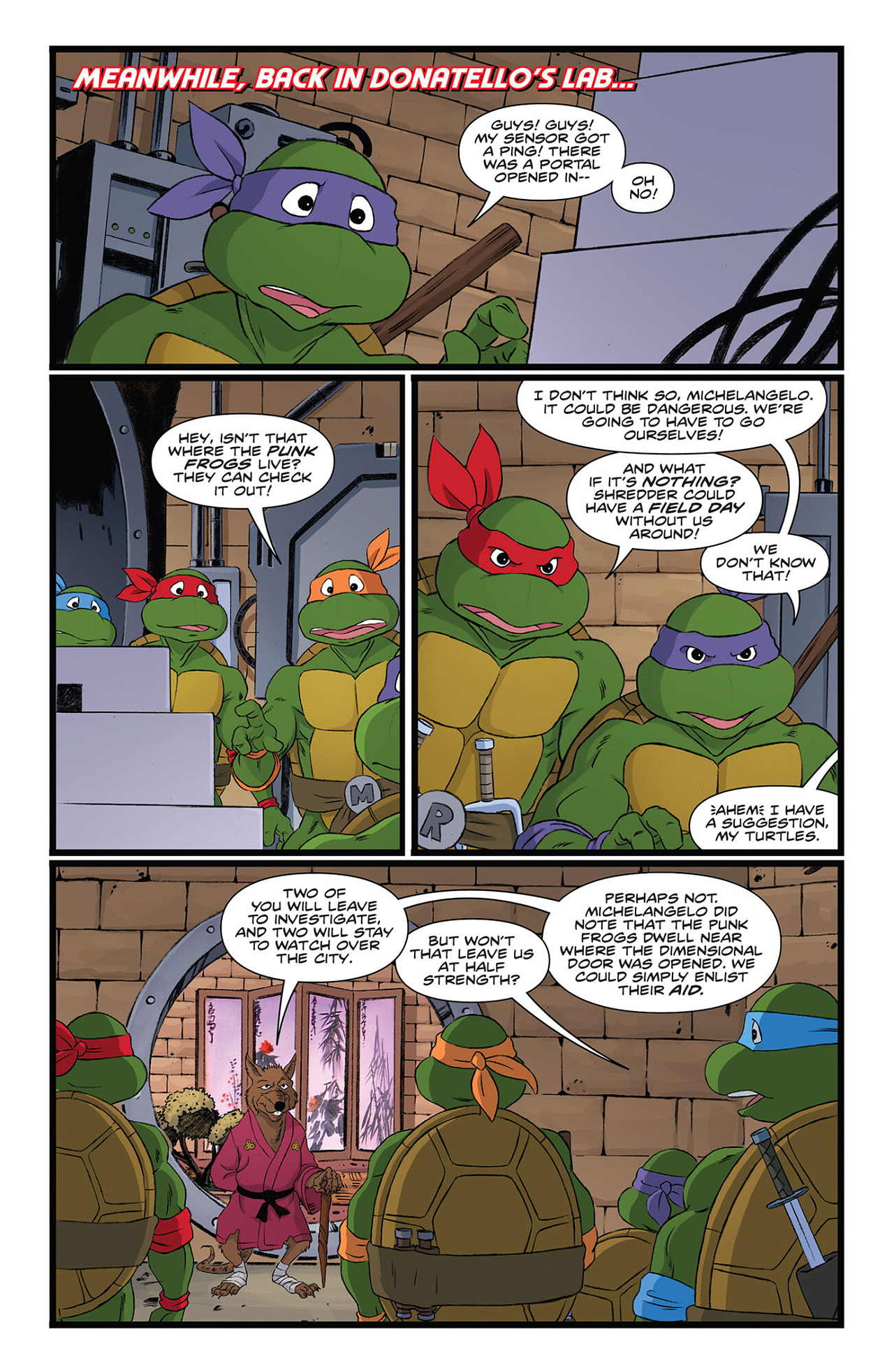 Read online Teenage Mutant Ninja Turtles: Saturday Morning Adventures Continued comic -  Issue #4 - 9