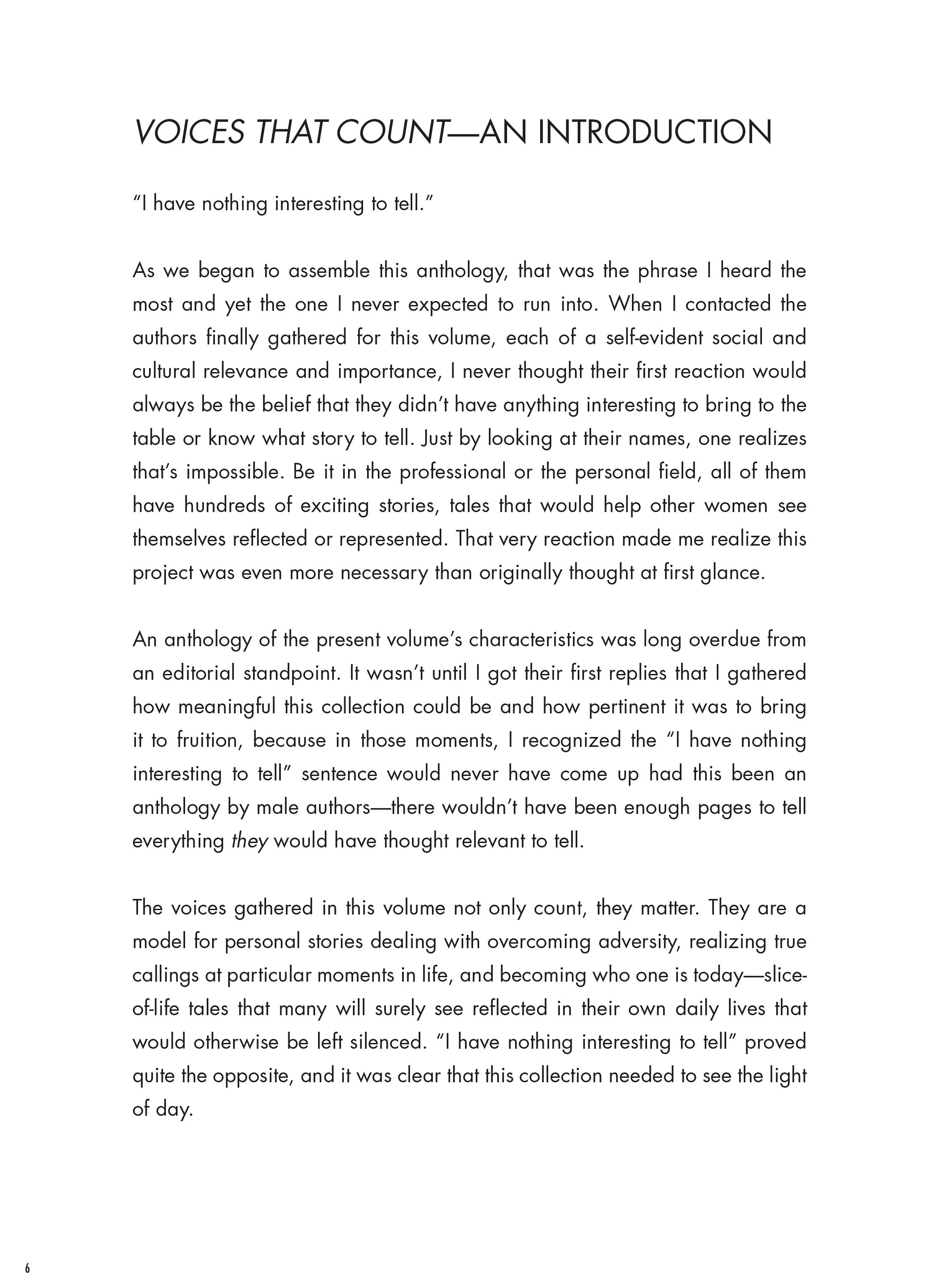 Read online Voices That Count: A Comics Anthology by Women comic -  Issue # TPB - 7