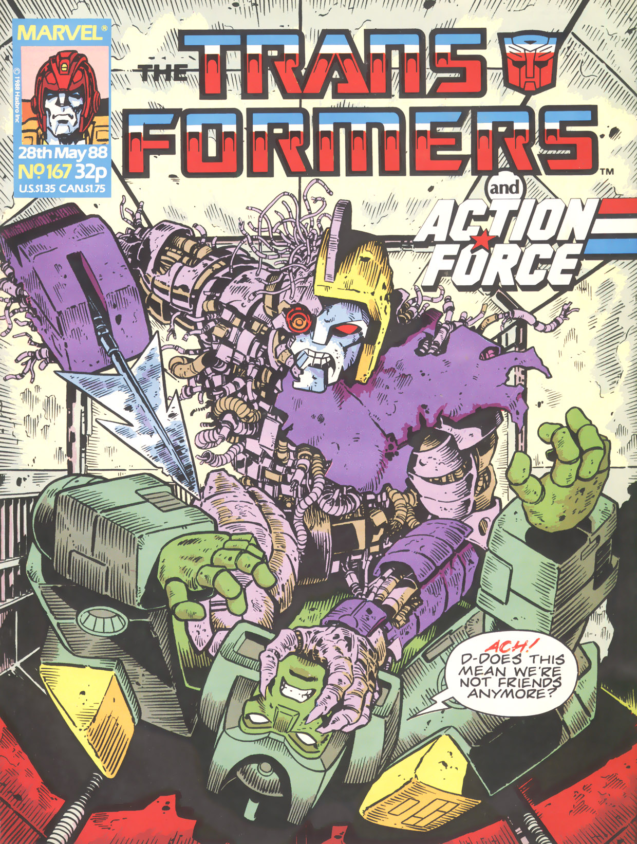 Read online The Transformers (UK) comic -  Issue #167 - 1