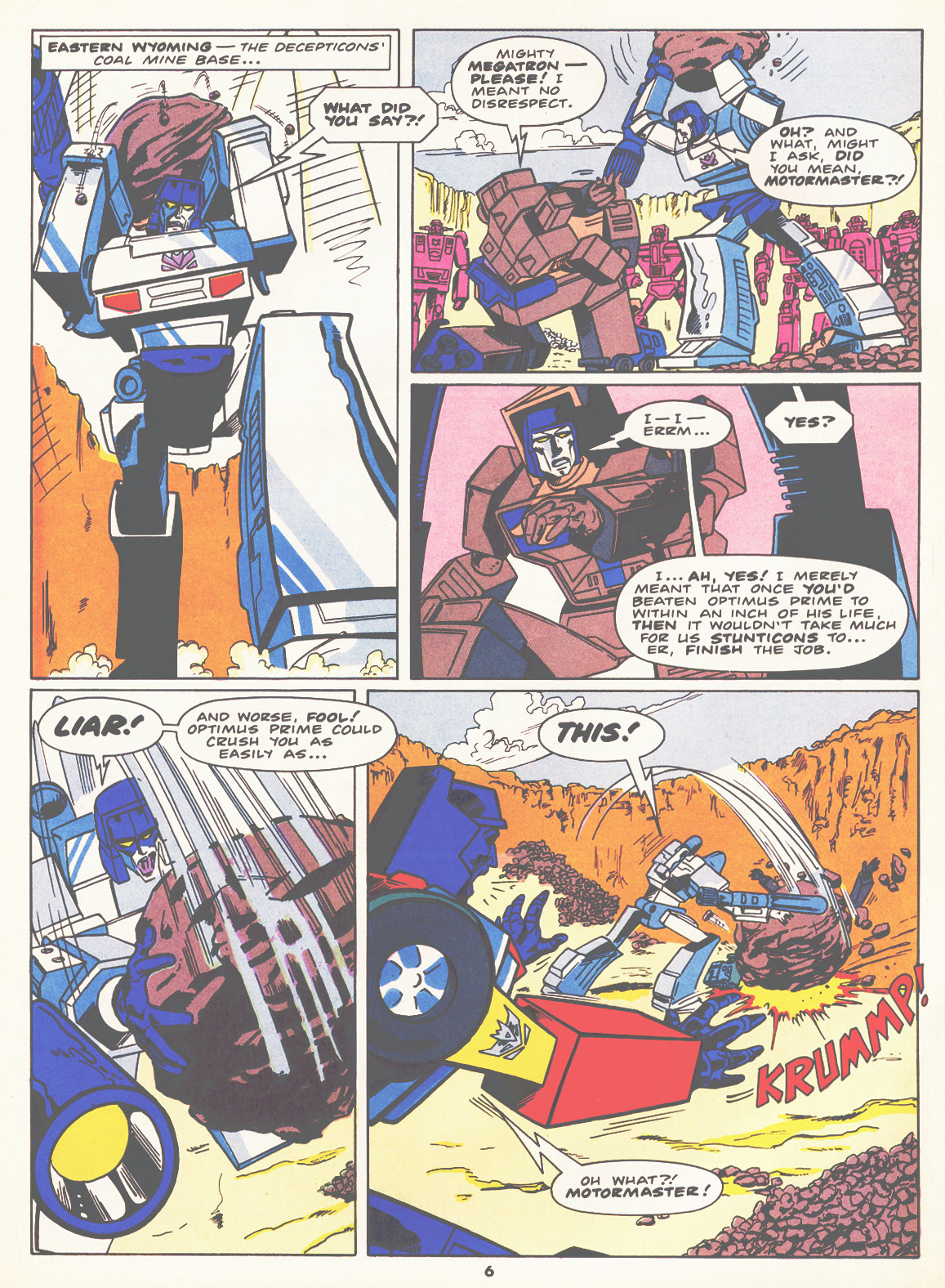 Read online The Transformers (UK) comic -  Issue #96 - 6