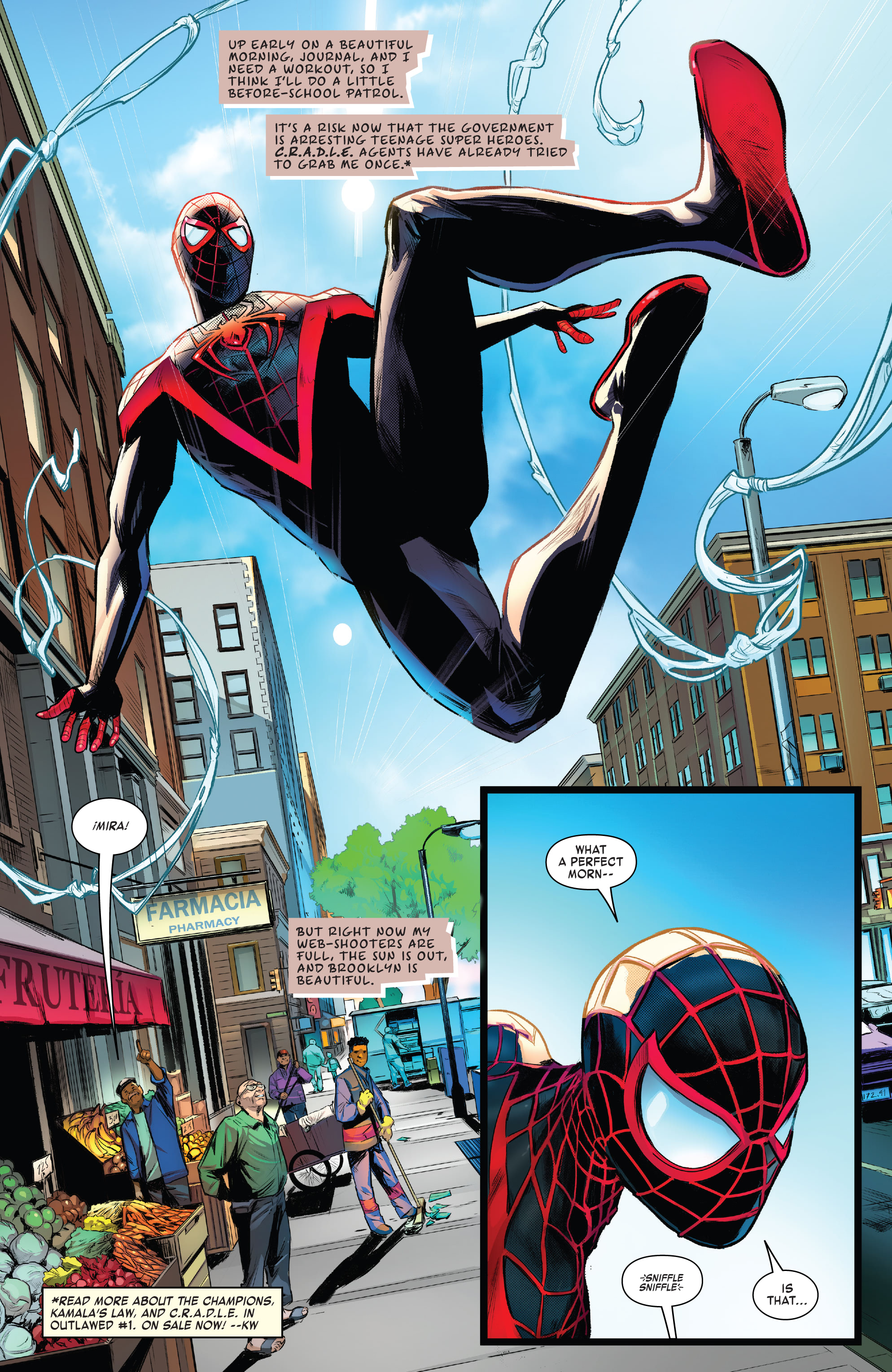 Read online Miles Morales: Spider-Man By Saladin Ahmed Omnibus comic -  Issue # TPB (Part 5) - 34