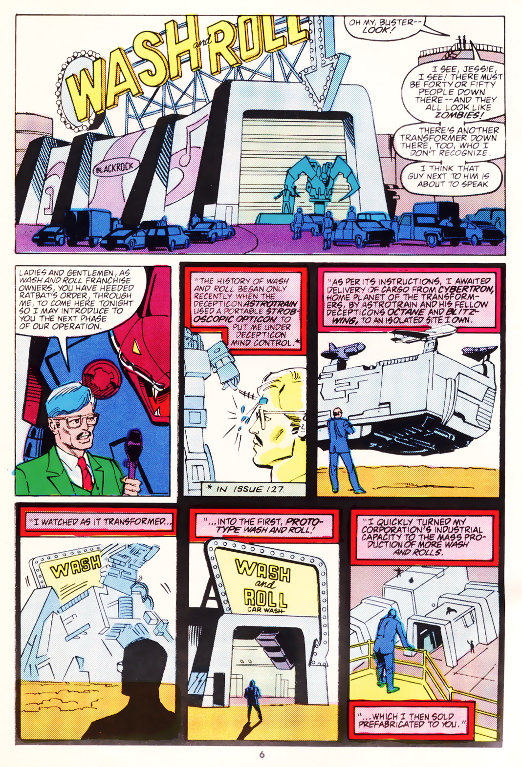 Read online The Transformers (UK) comic -  Issue #129 - 6