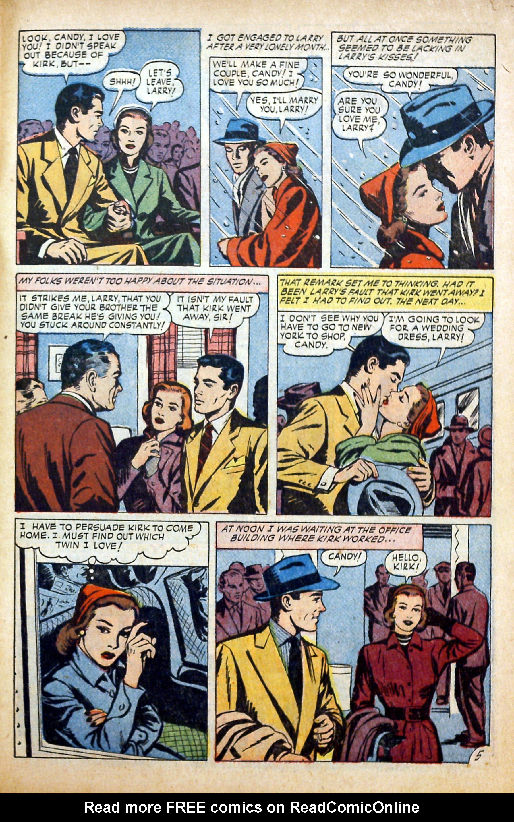 Read online Glamorous Romances comic -  Issue #77 - 31