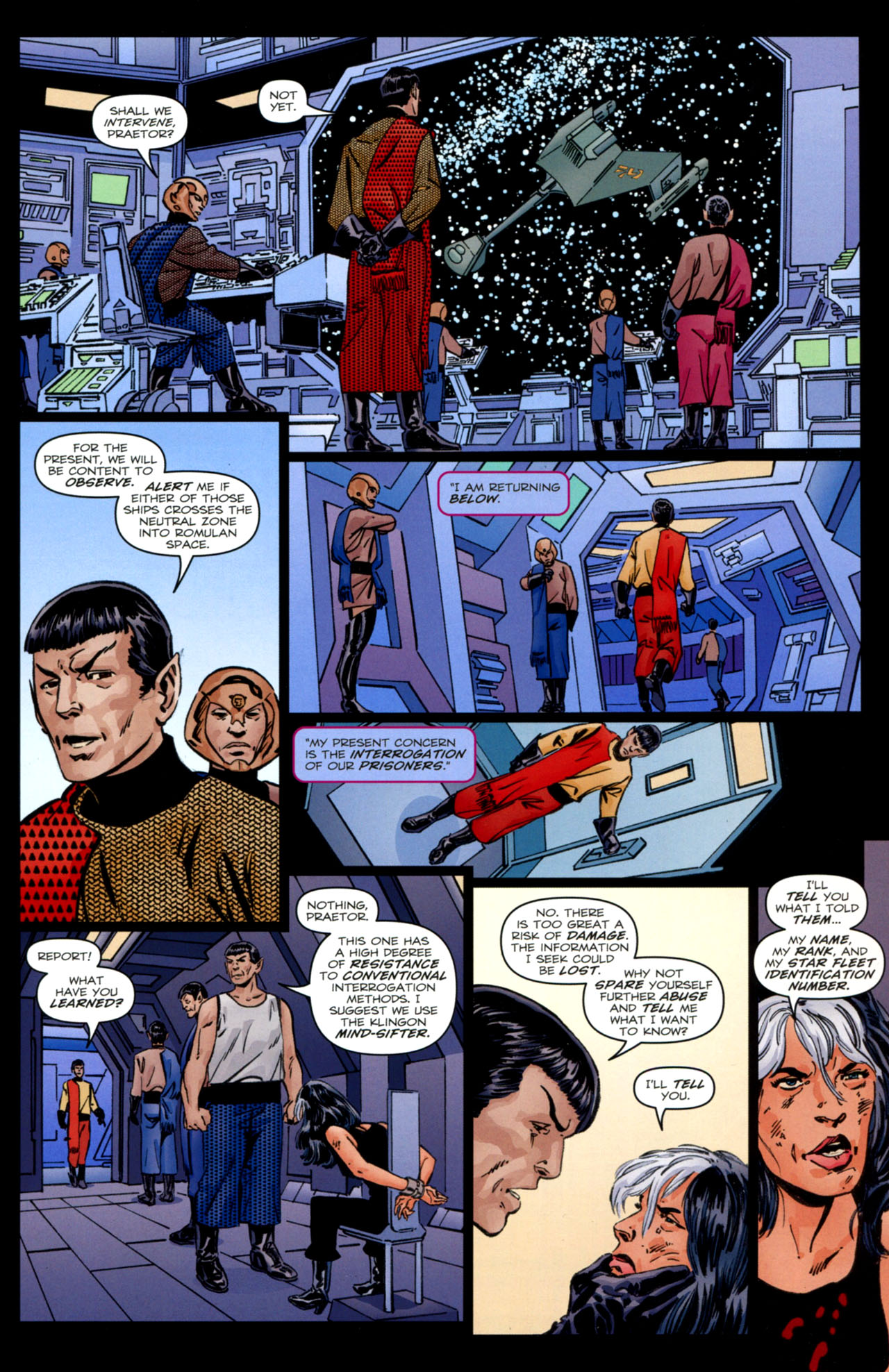 Read online Star Trek: Romulans Schism comic -  Issue #3 - 11