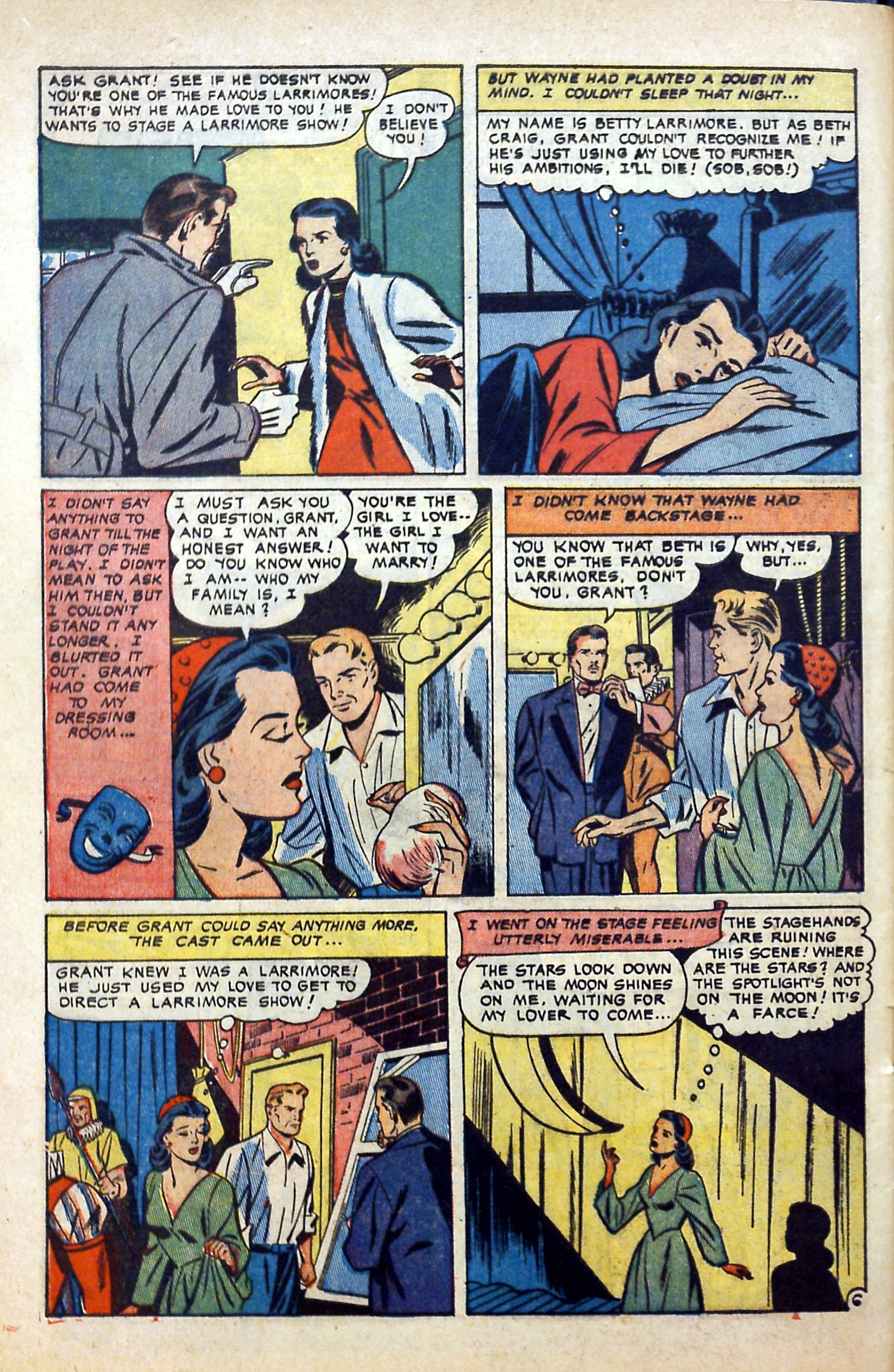 Read online Glamorous Romances comic -  Issue #59 - 32