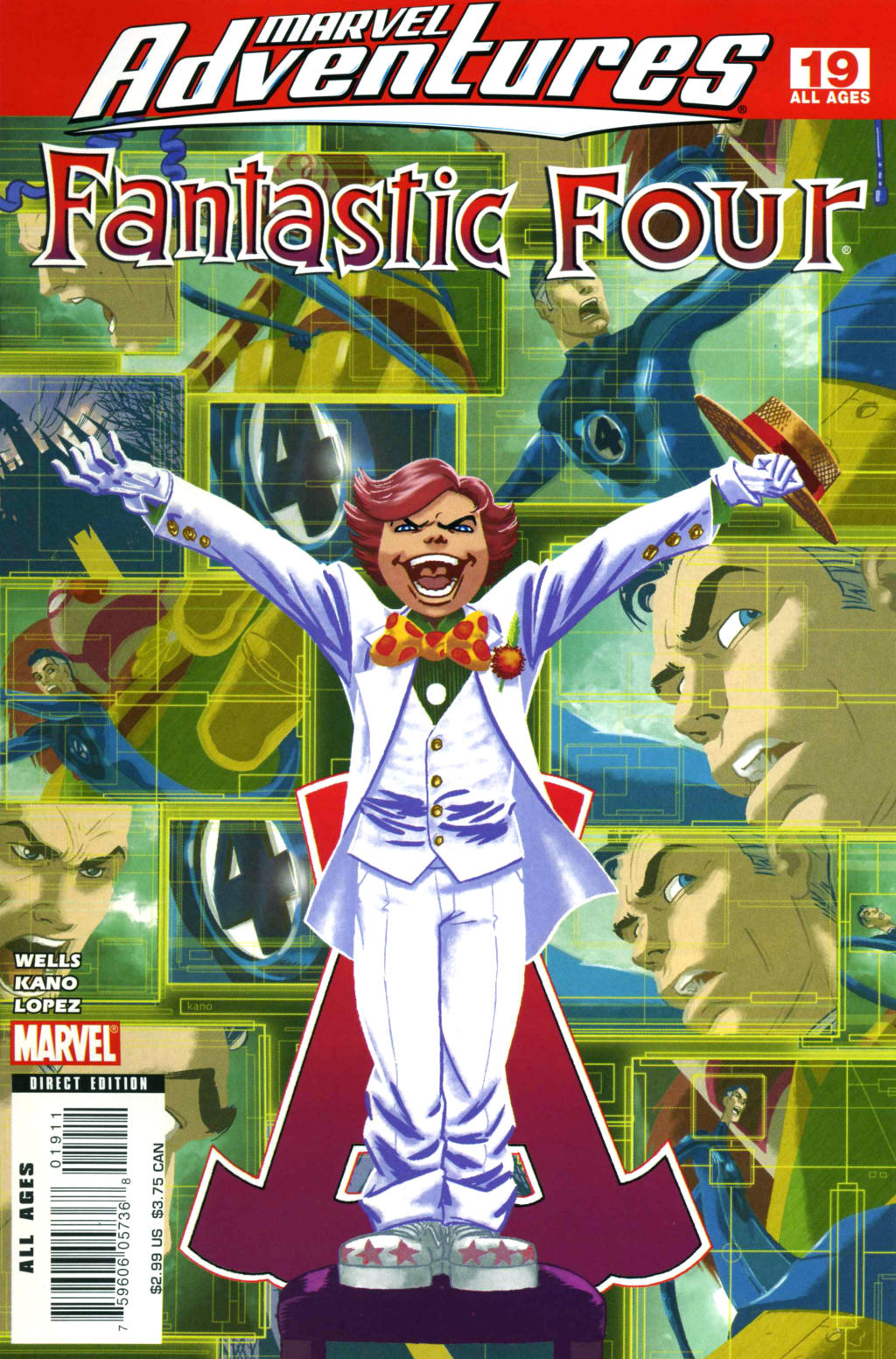 Read online Marvel Adventures Fantastic Four comic -  Issue #19 - 1