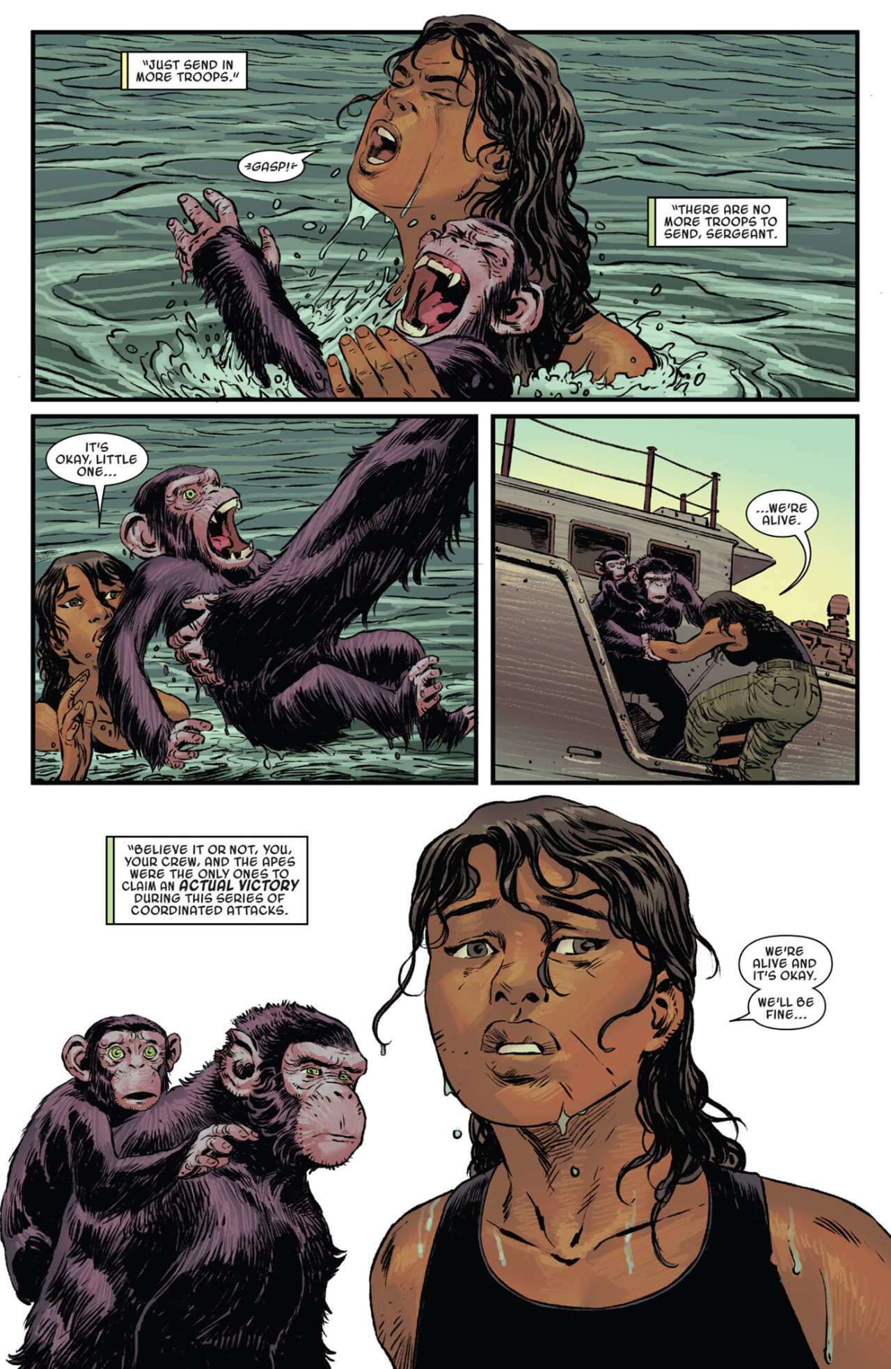 Read online Planet of the Apes (2023) comic -  Issue #4 - 14