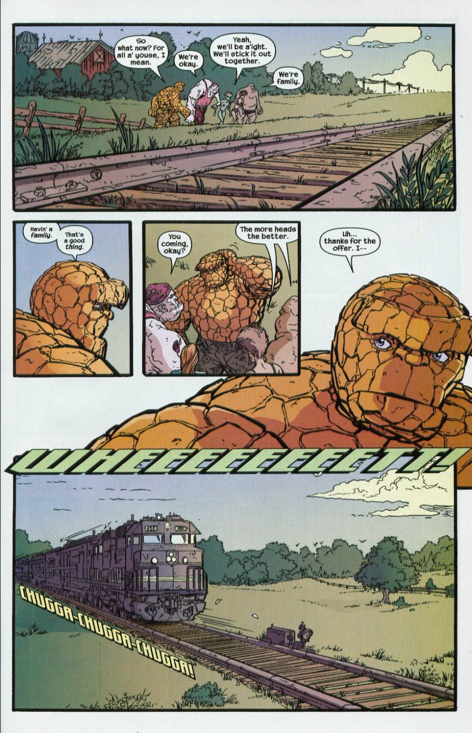 Read online The Thing: Freakshow comic -  Issue #4 - 20