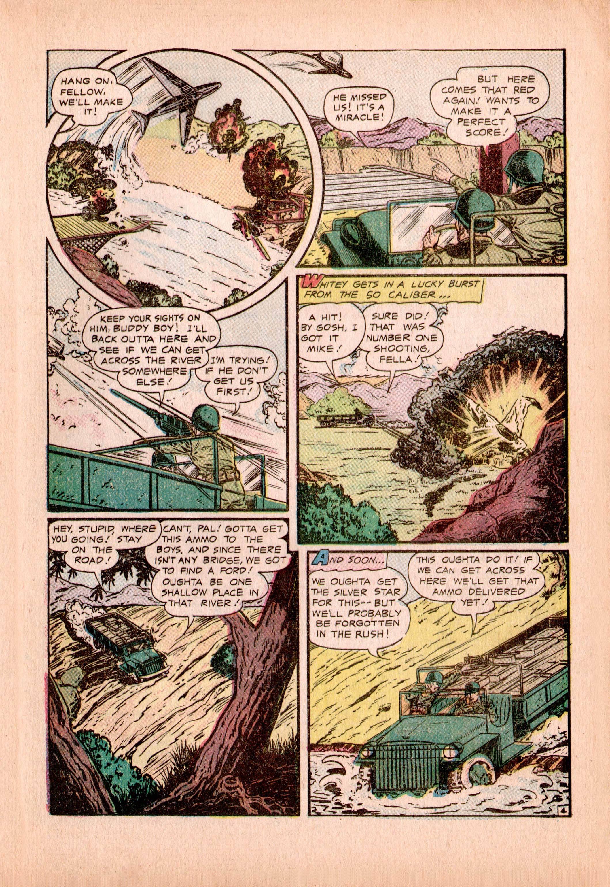 Read online Men in Action (1957) comic -  Issue #5 - 23
