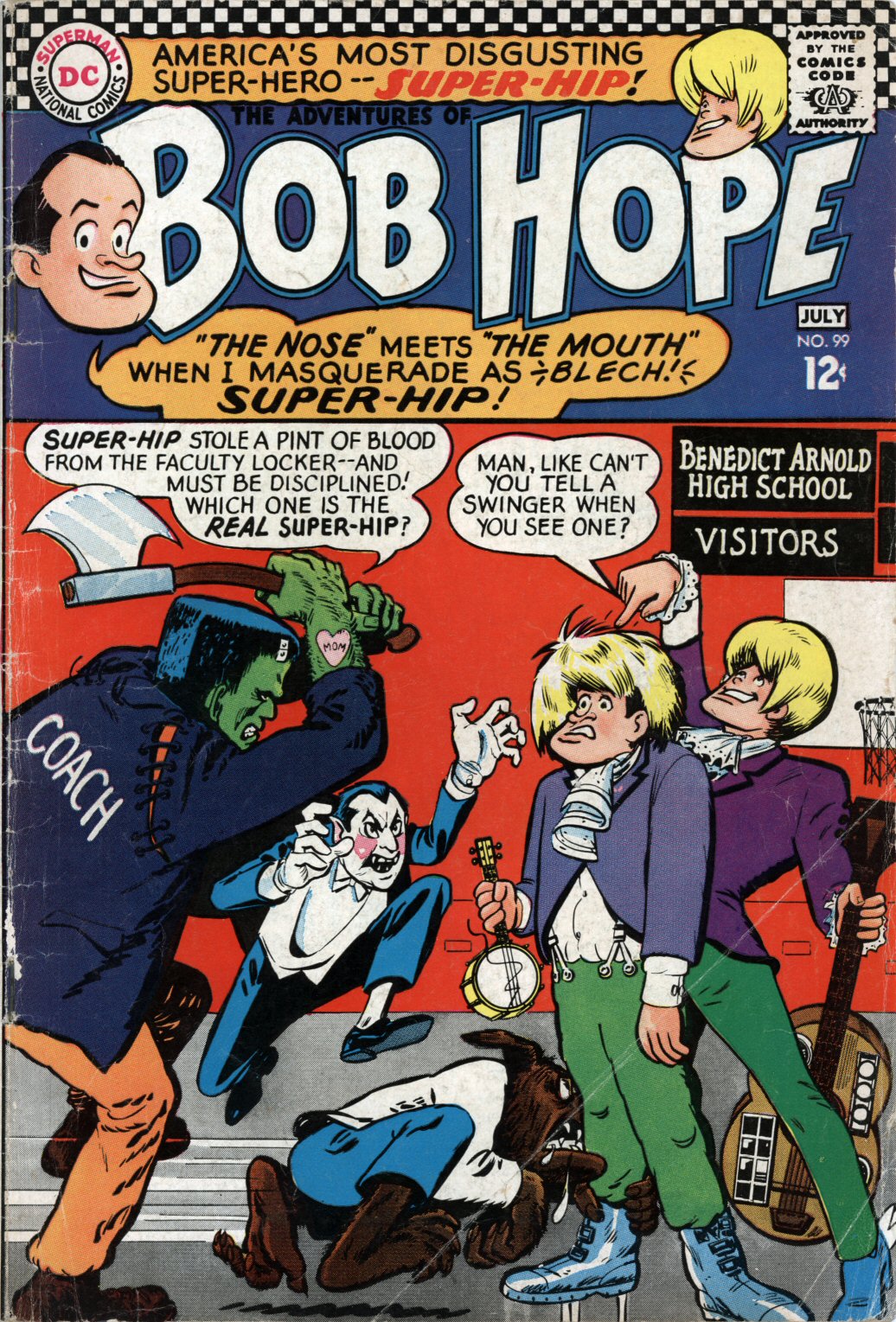 Read online The Adventures of Bob Hope comic -  Issue #99 - 1