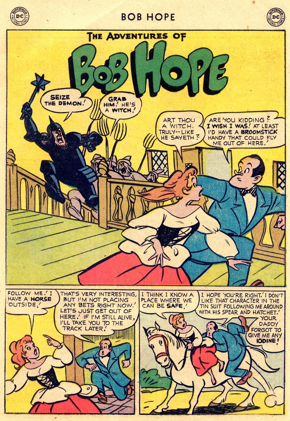 Read online The Adventures of Bob Hope comic -  Issue #37 - 13