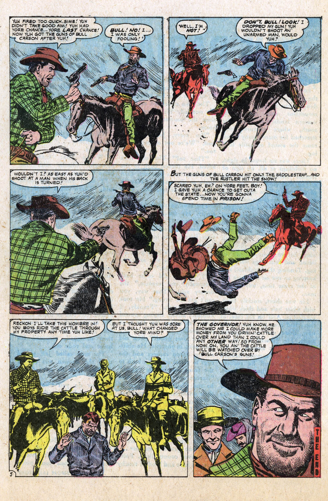 Read online Two Gun Western comic -  Issue #12 - 7