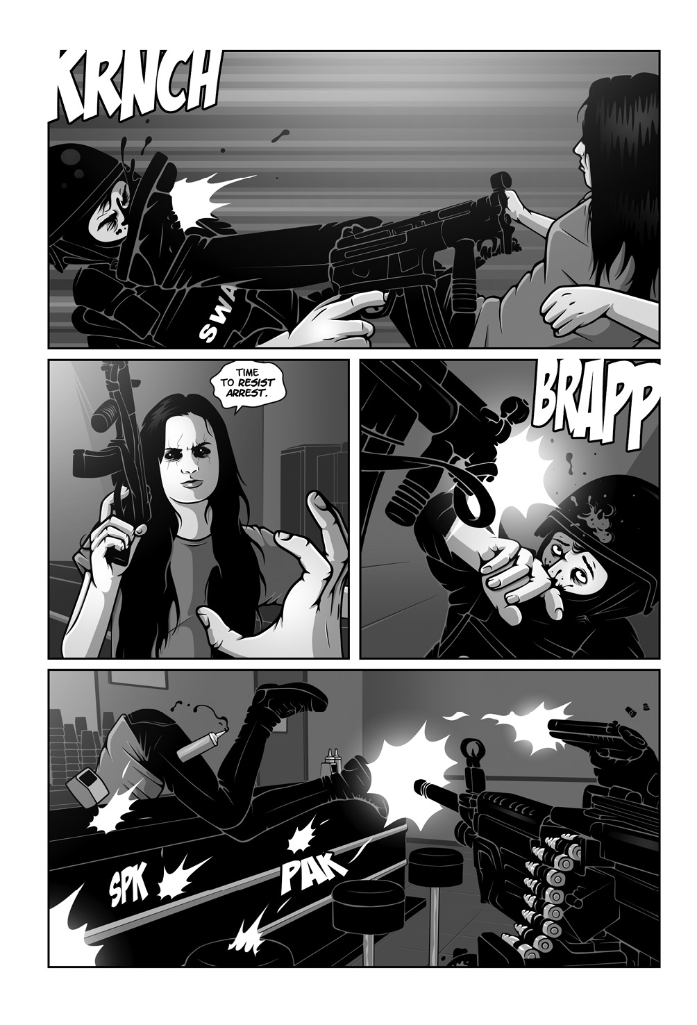 Read online Hollow Girl comic -  Issue #10 - 35
