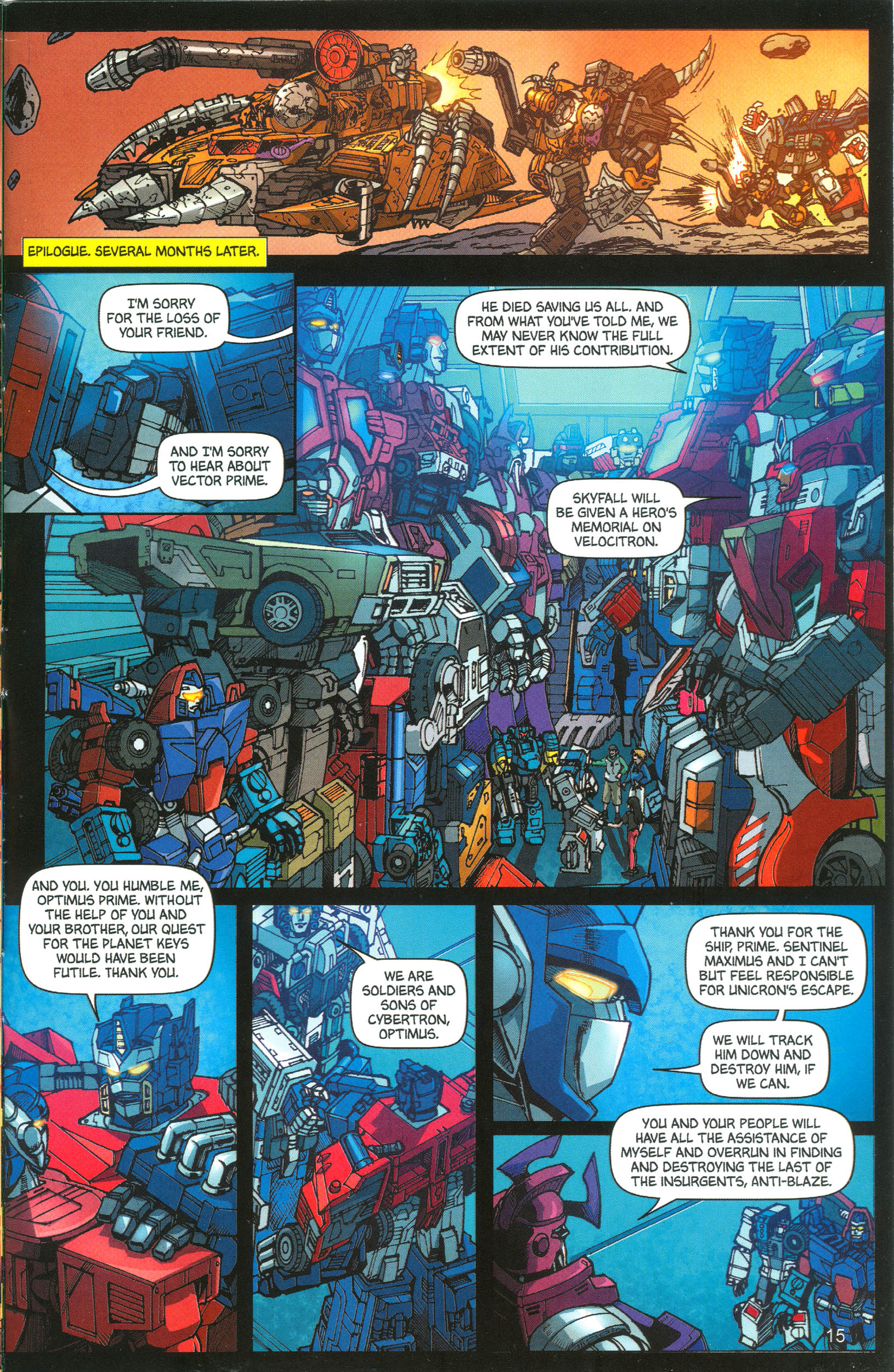 Read online Transformers: Collectors' Club comic -  Issue #12 - 15