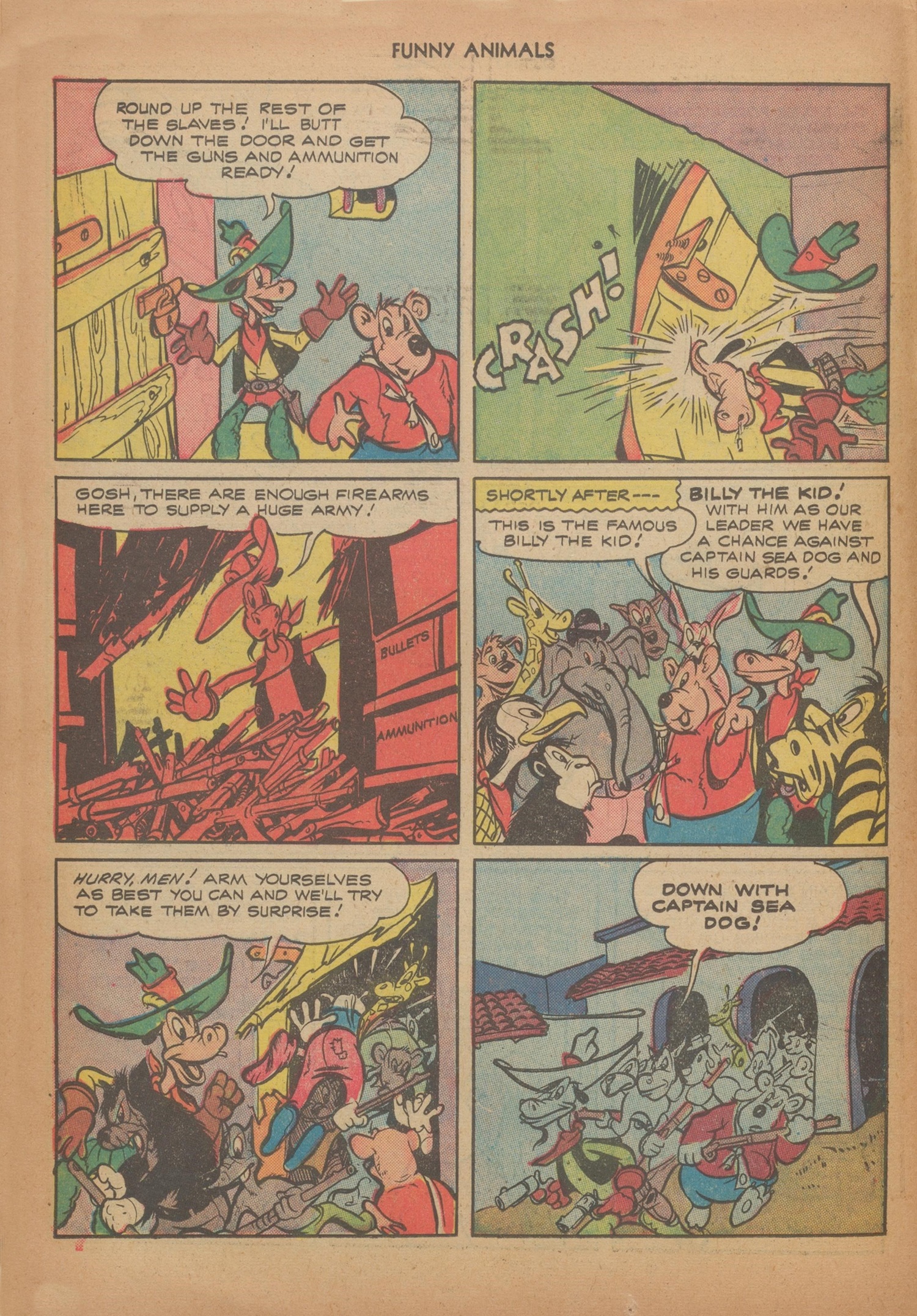 Read online Fawcett's Funny Animals comic -  Issue #58 - 14