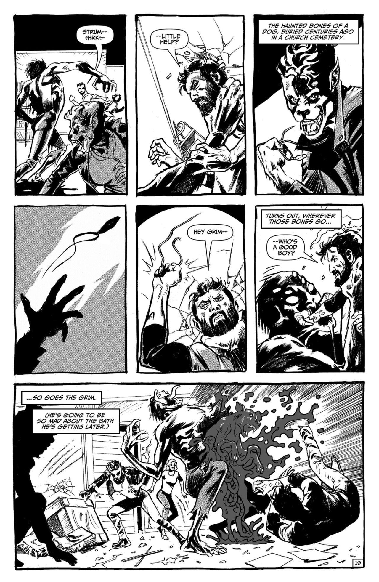 Read online Black’s Myth: The Key to His Heart comic -  Issue #2 - 21