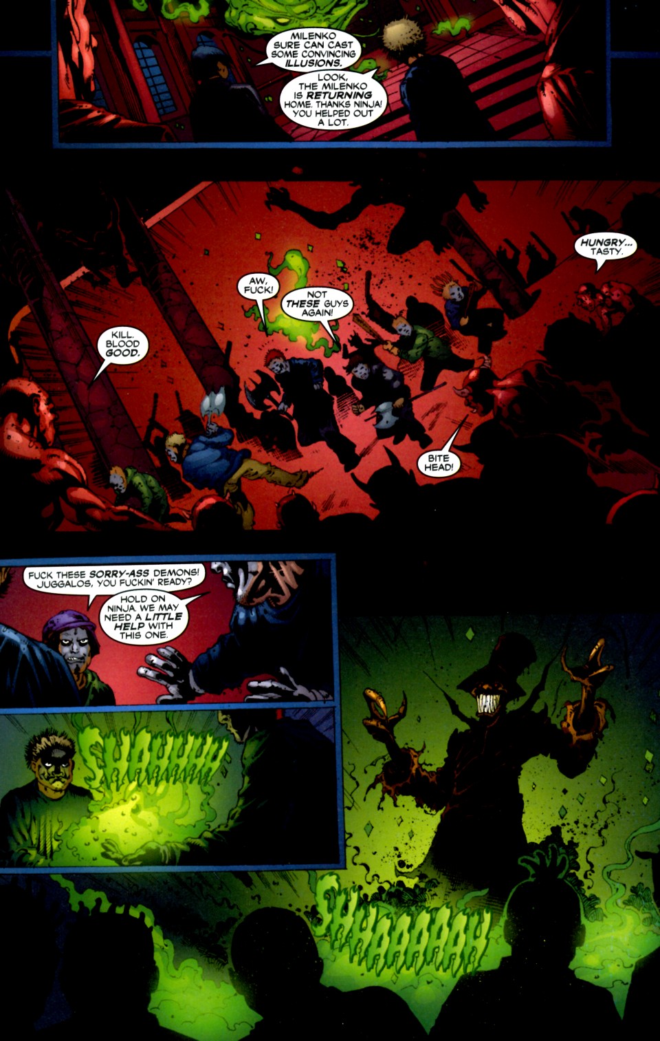 Read online Insane Clown Posse: The Pendulum comic -  Issue #11 - 17