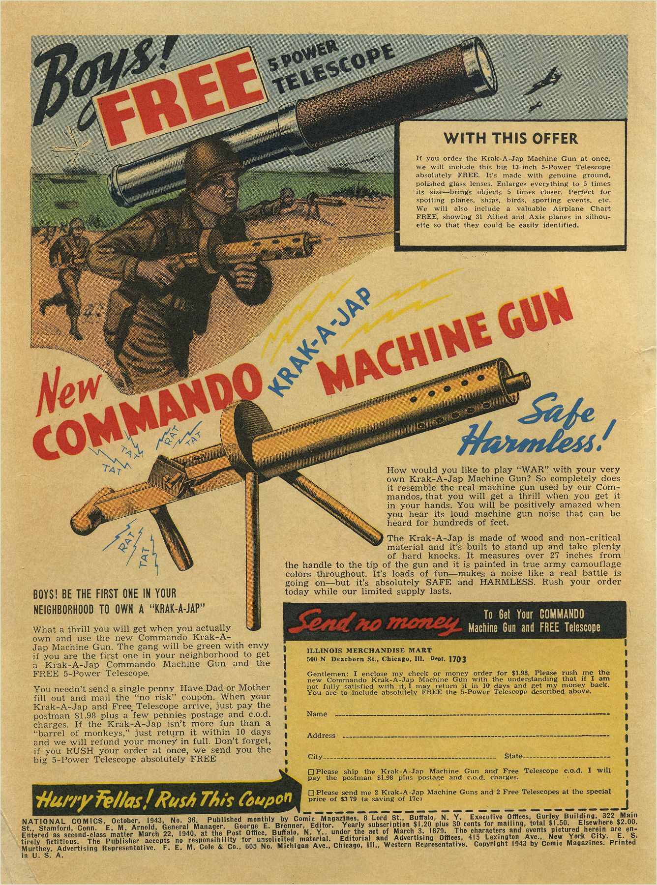 Read online National Comics comic -  Issue #36 - 2