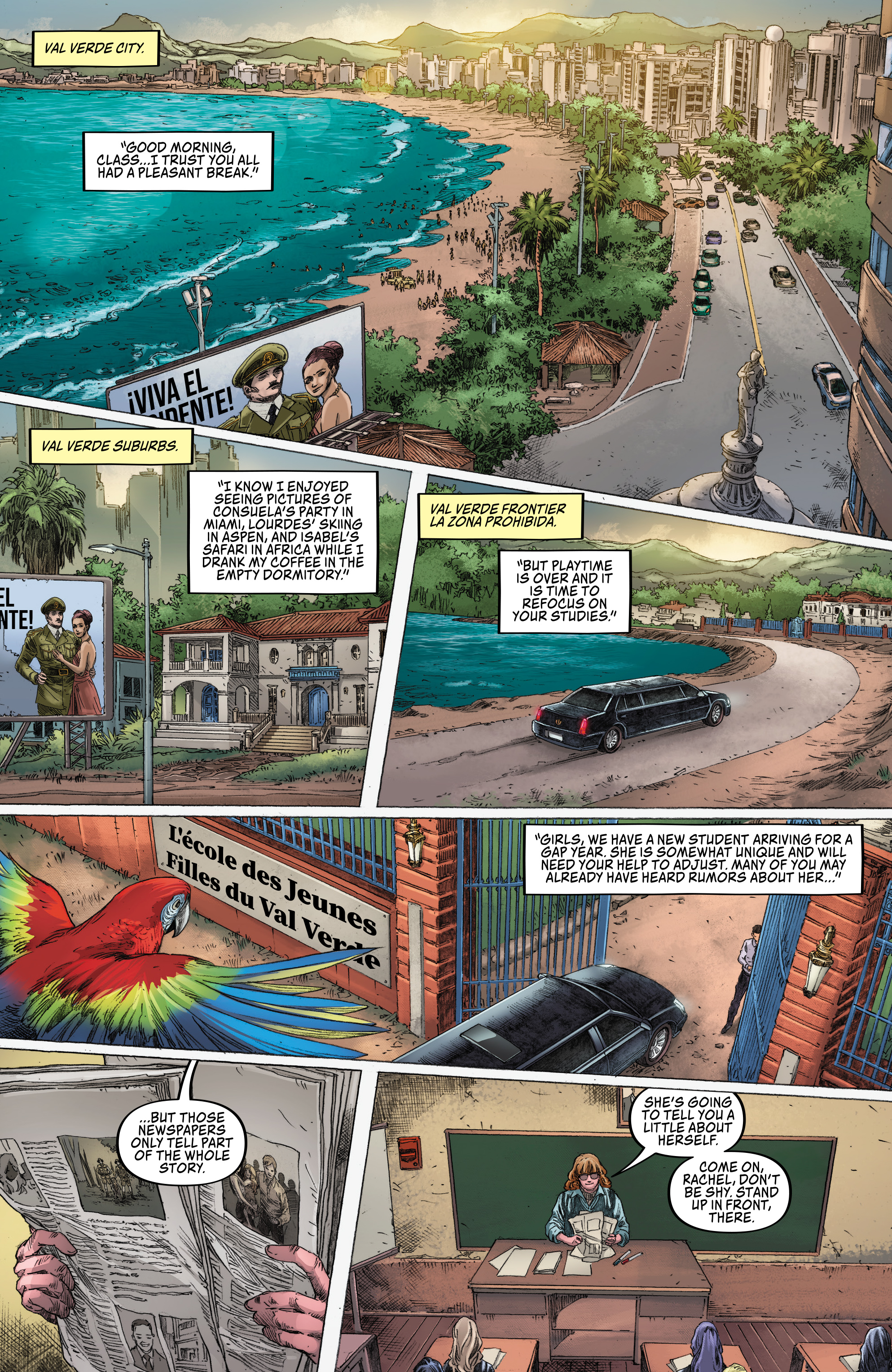 Read online Sheena Queen of the Jungle: Fatal Exams comic -  Issue #1 - 6