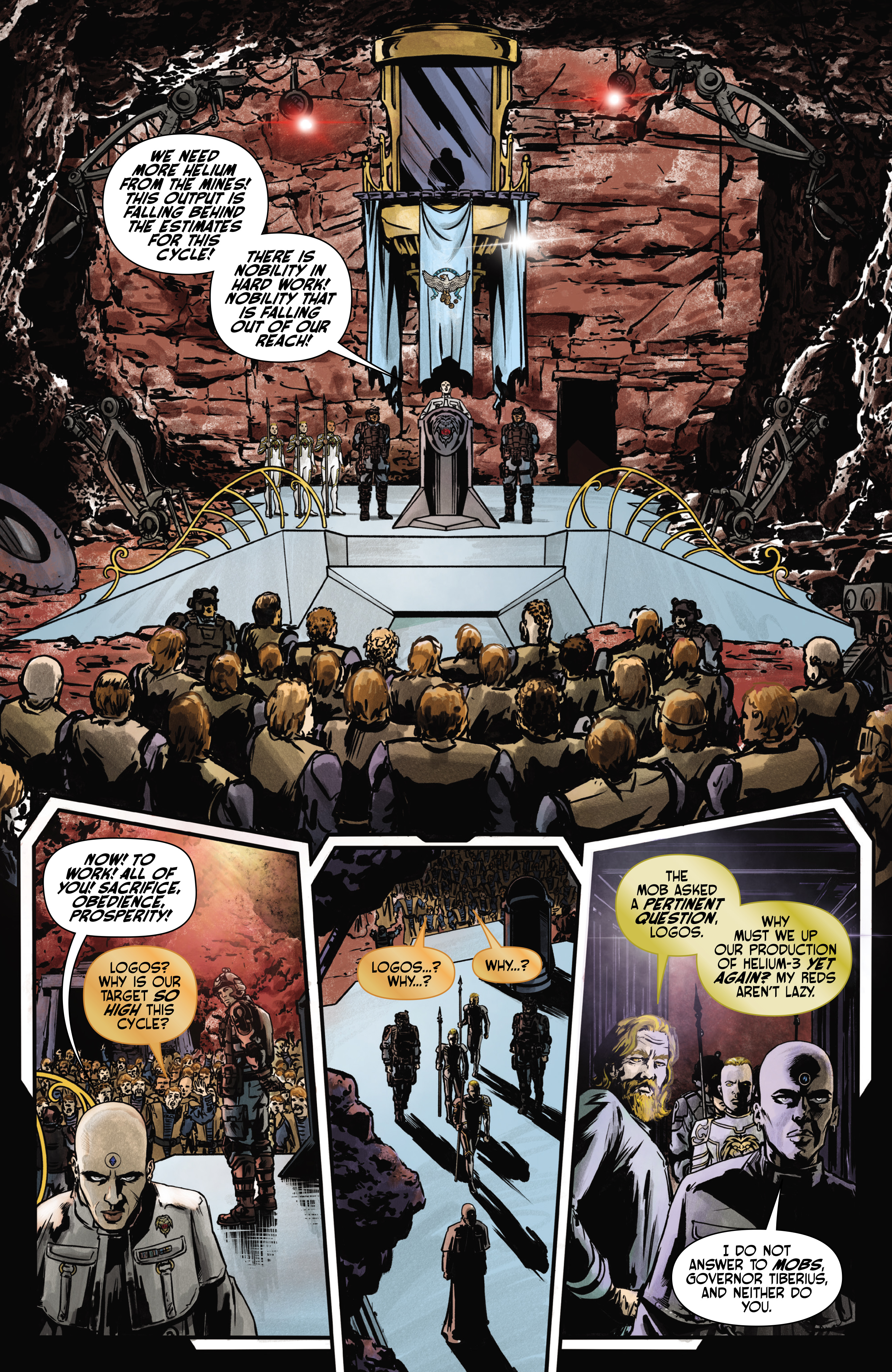 Read online Pierce Brown's Red Rising: Sons of Ares: Forbidden Song comic -  Issue # TPB - 11