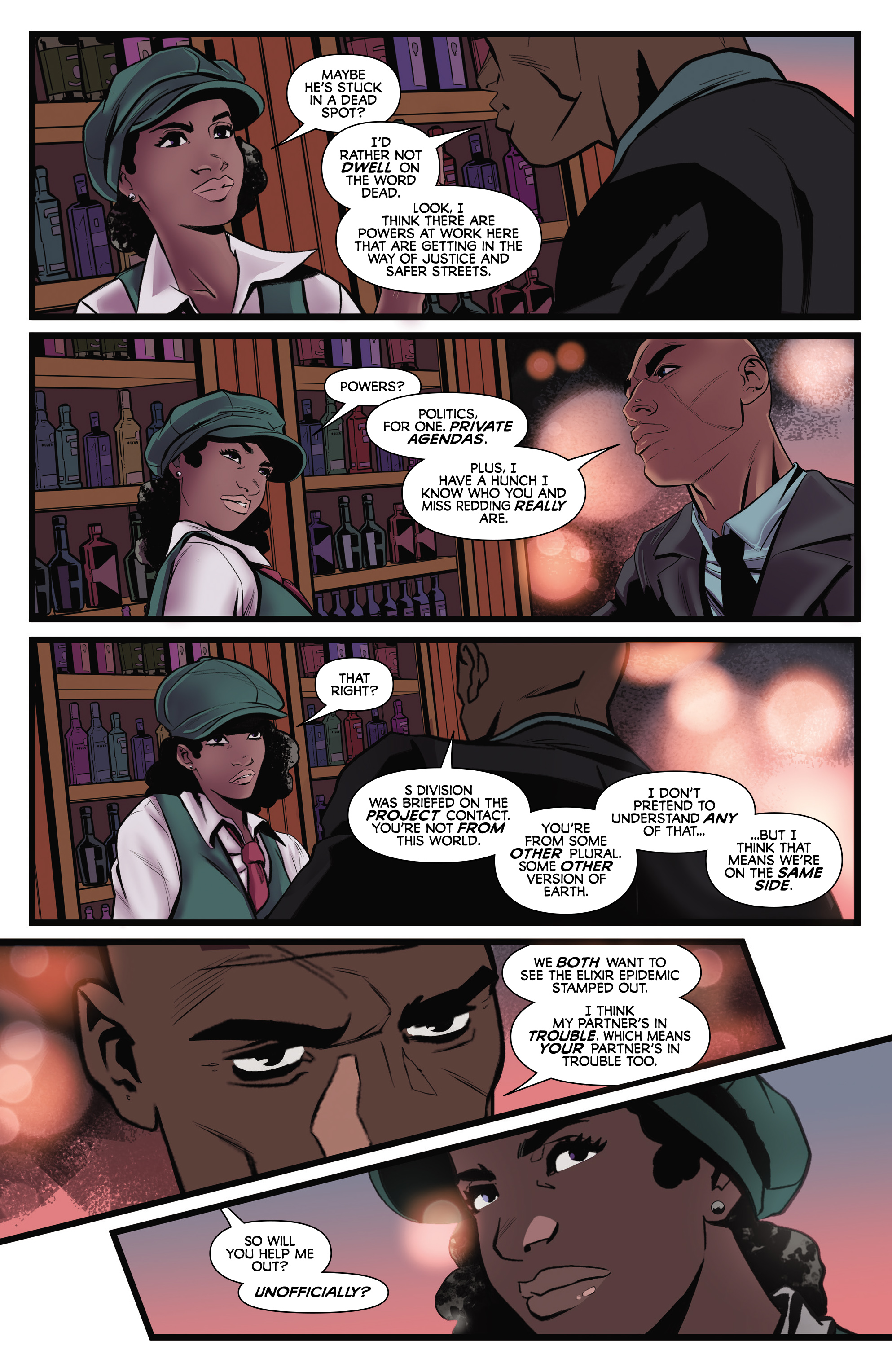 Read online Vampirella Versus The Superpowers comic -  Issue #3 - 23