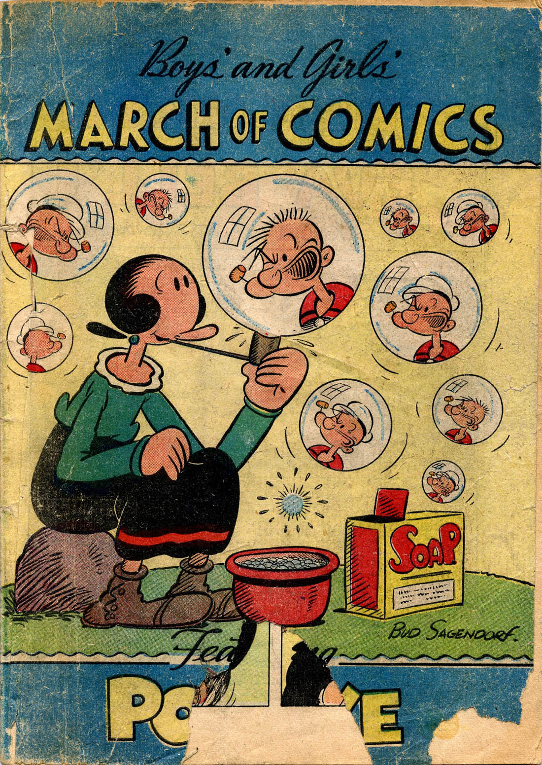 Read online March of Comics comic -  Issue #37 - 1