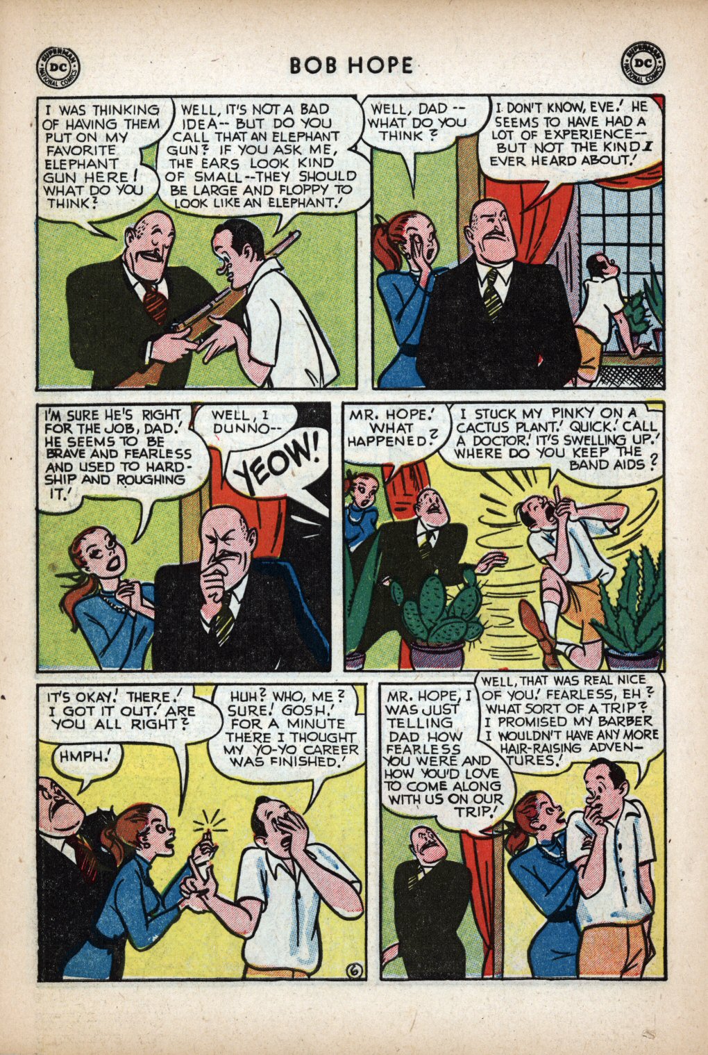 Read online The Adventures of Bob Hope comic -  Issue #16 - 8