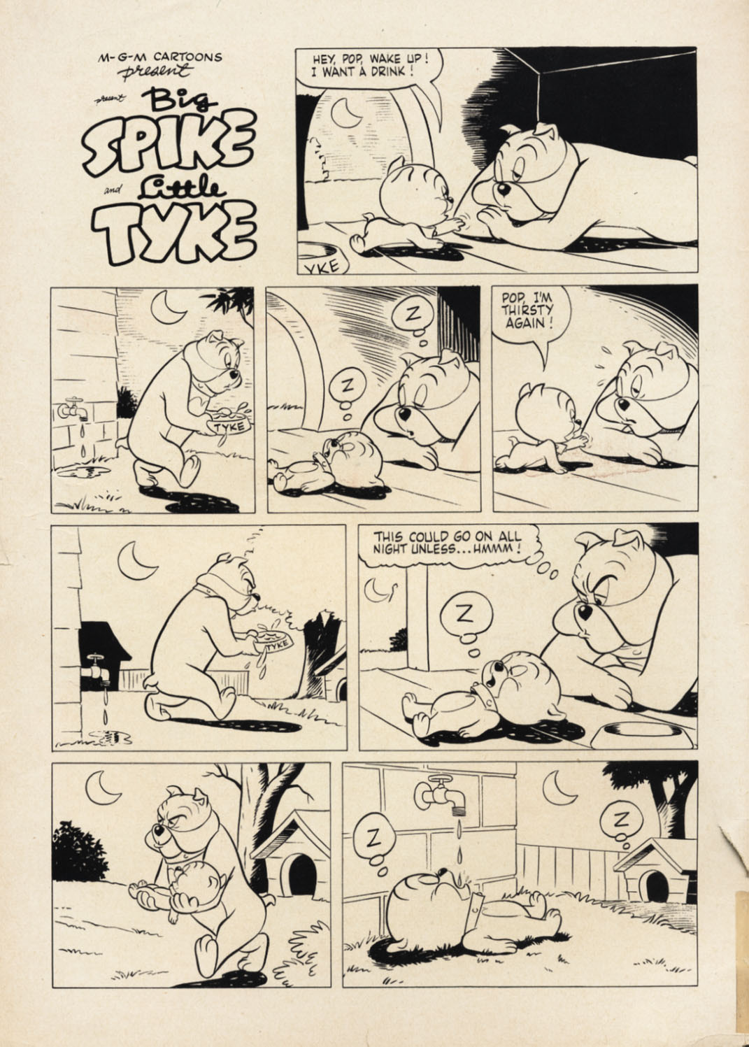 Read online M.G.M's Spike and Tyke comic -  Issue #17 - 2