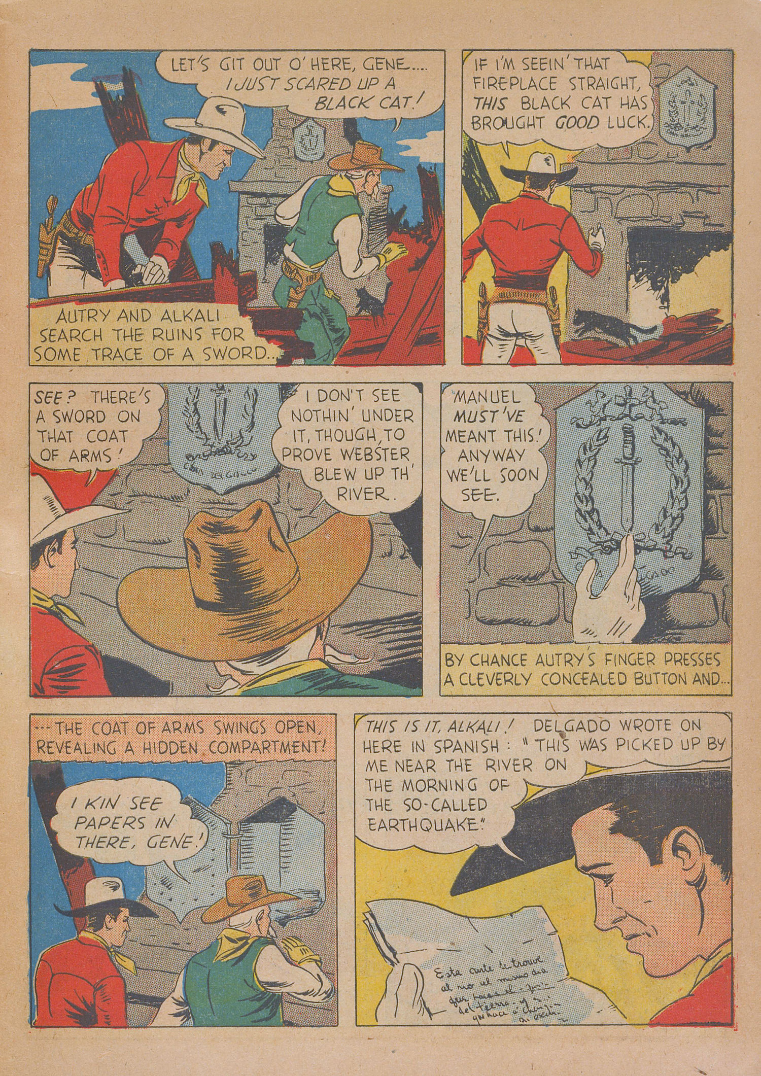 Read online Gene Autry Comics comic -  Issue #10 - 51