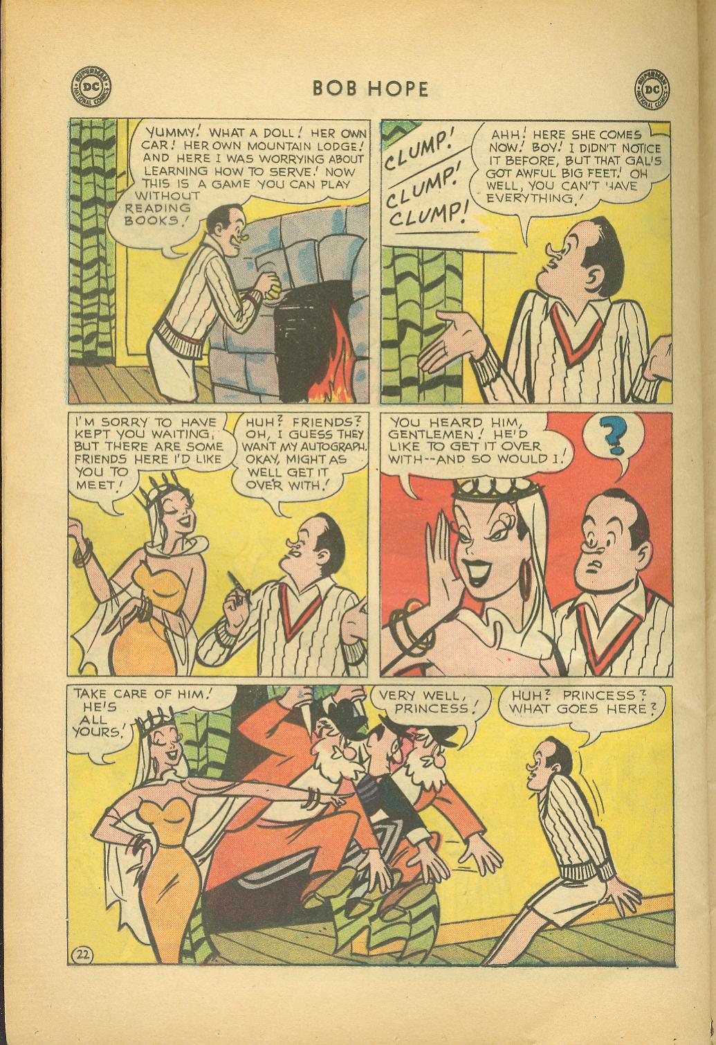 Read online The Adventures of Bob Hope comic -  Issue #56 - 28