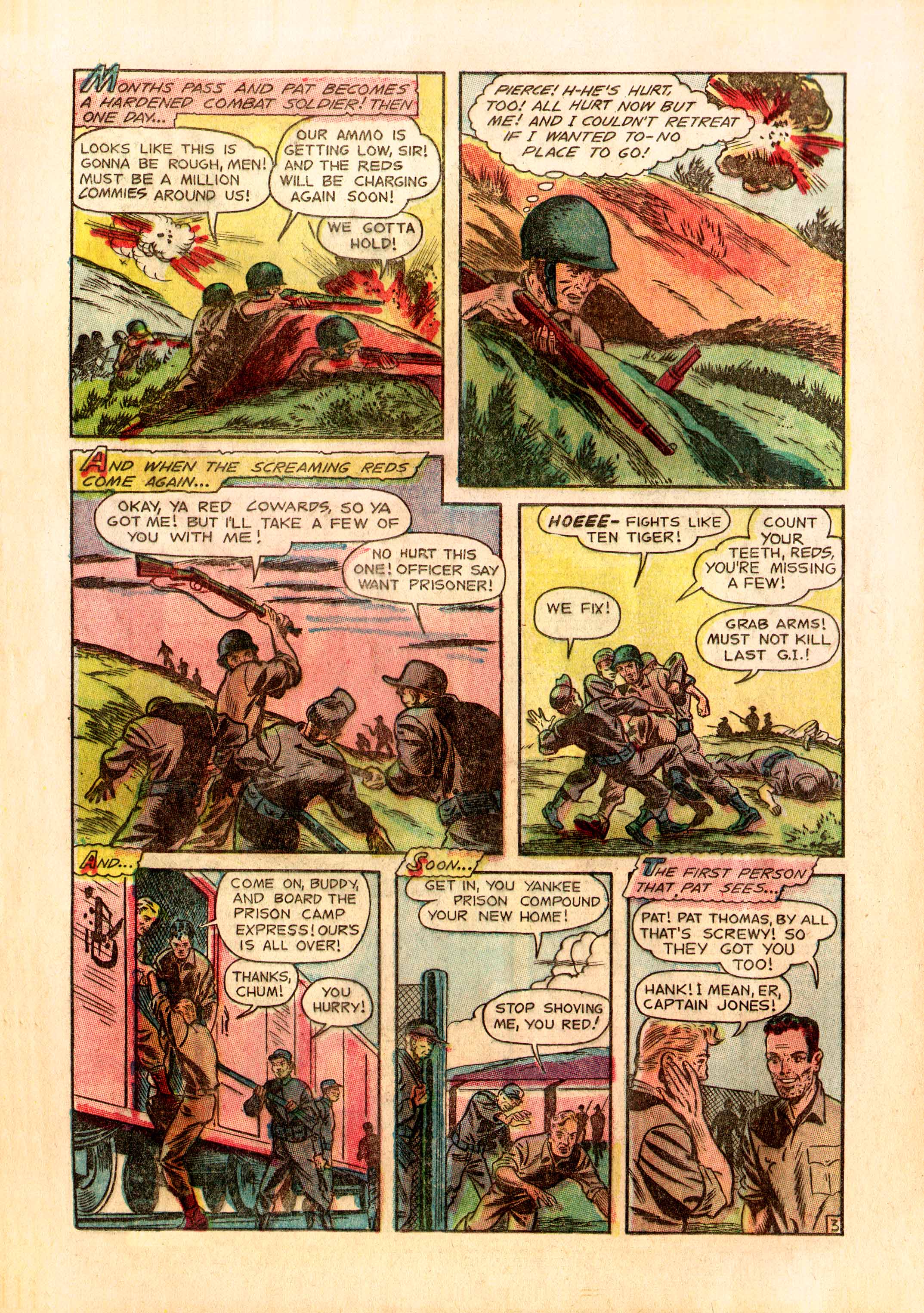 Read online Men in Action (1957) comic -  Issue #3 - 14