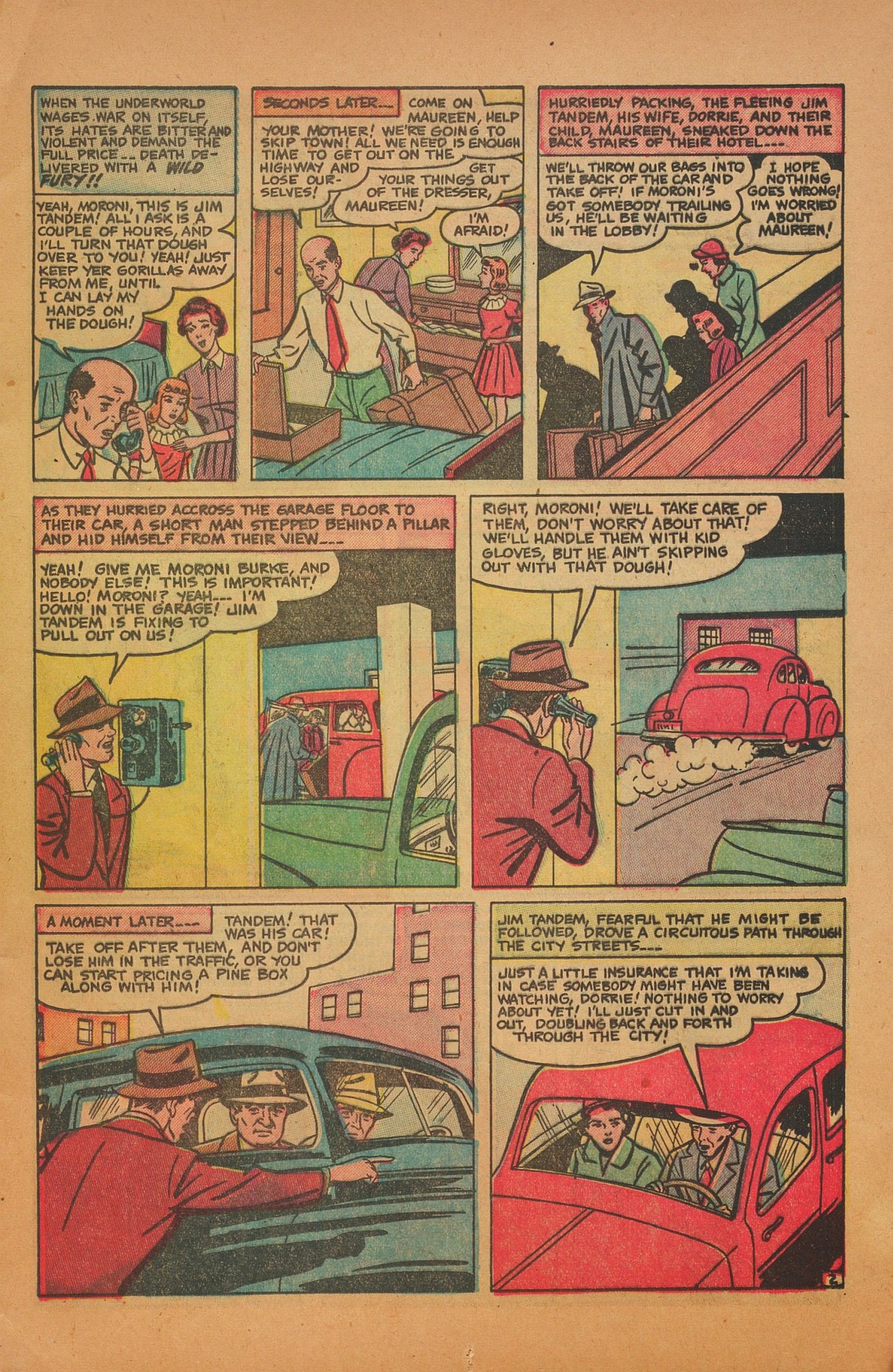 Read online Murder Incorporated (1950) comic -  Issue #1 - 13