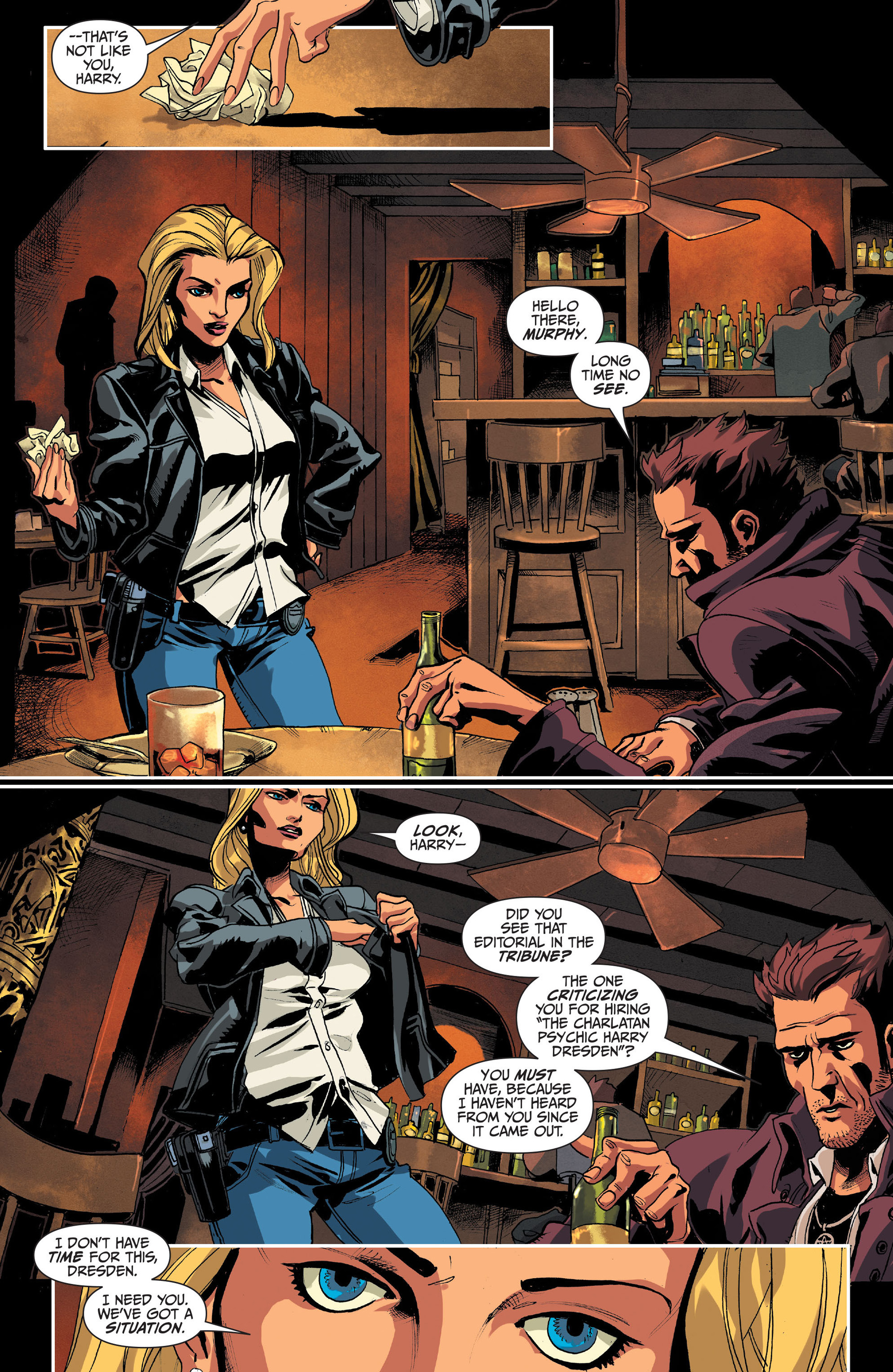 Read online Jim Butcher's The Dresden Files: Fool Moon comic -  Issue #1 - 8
