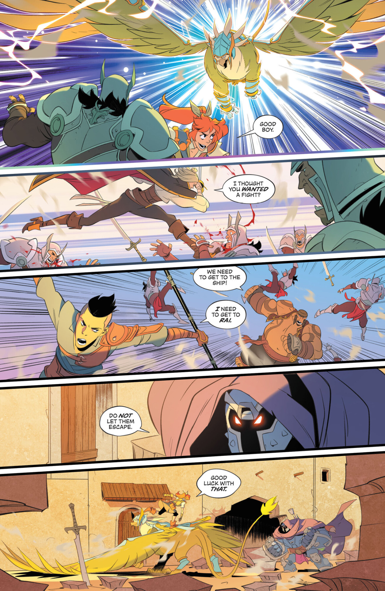 Read online Summoners War: Awakening comic -  Issue #4 - 7