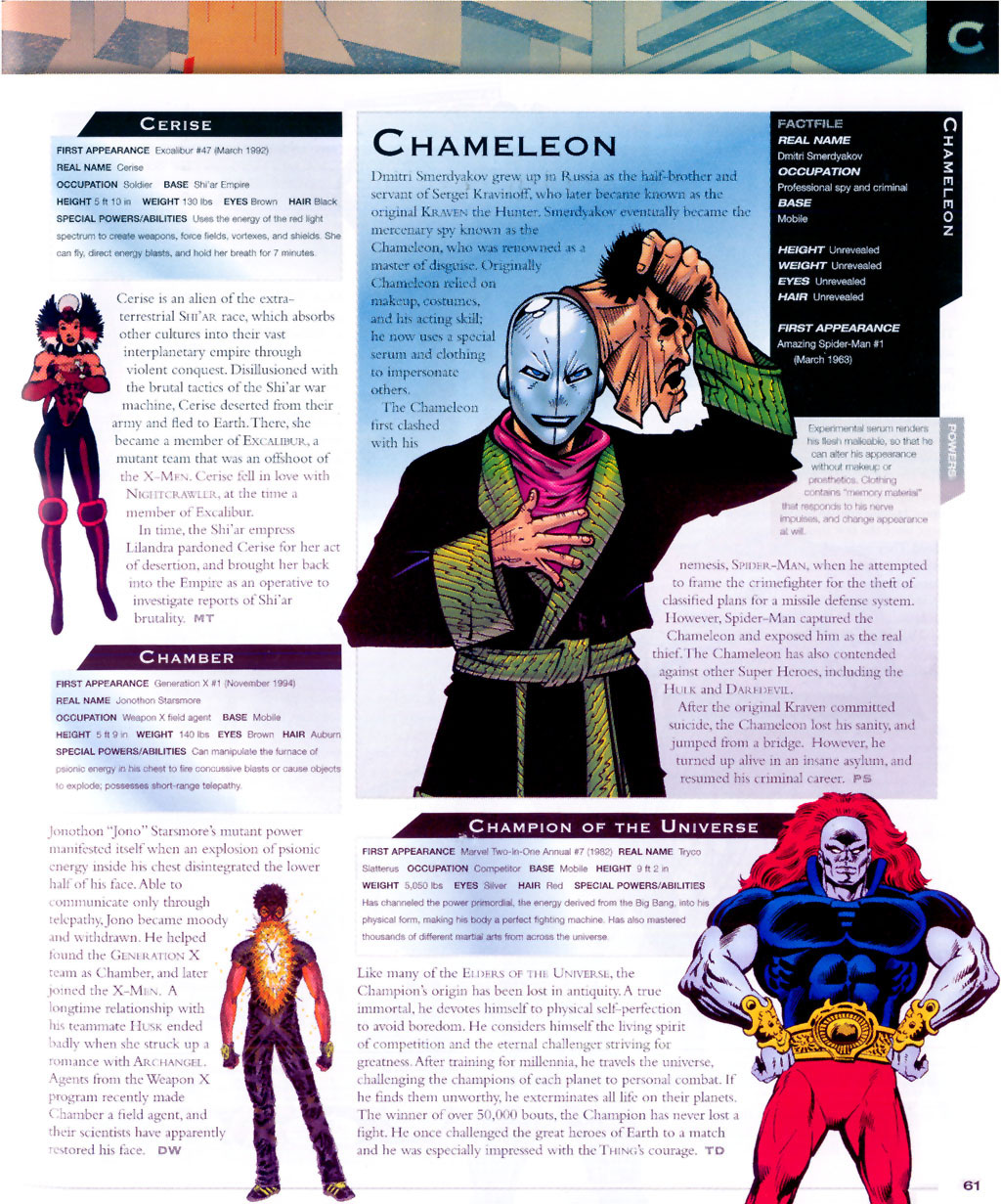 Read online The Marvel Encyclopedia comic -  Issue # TPB - 63