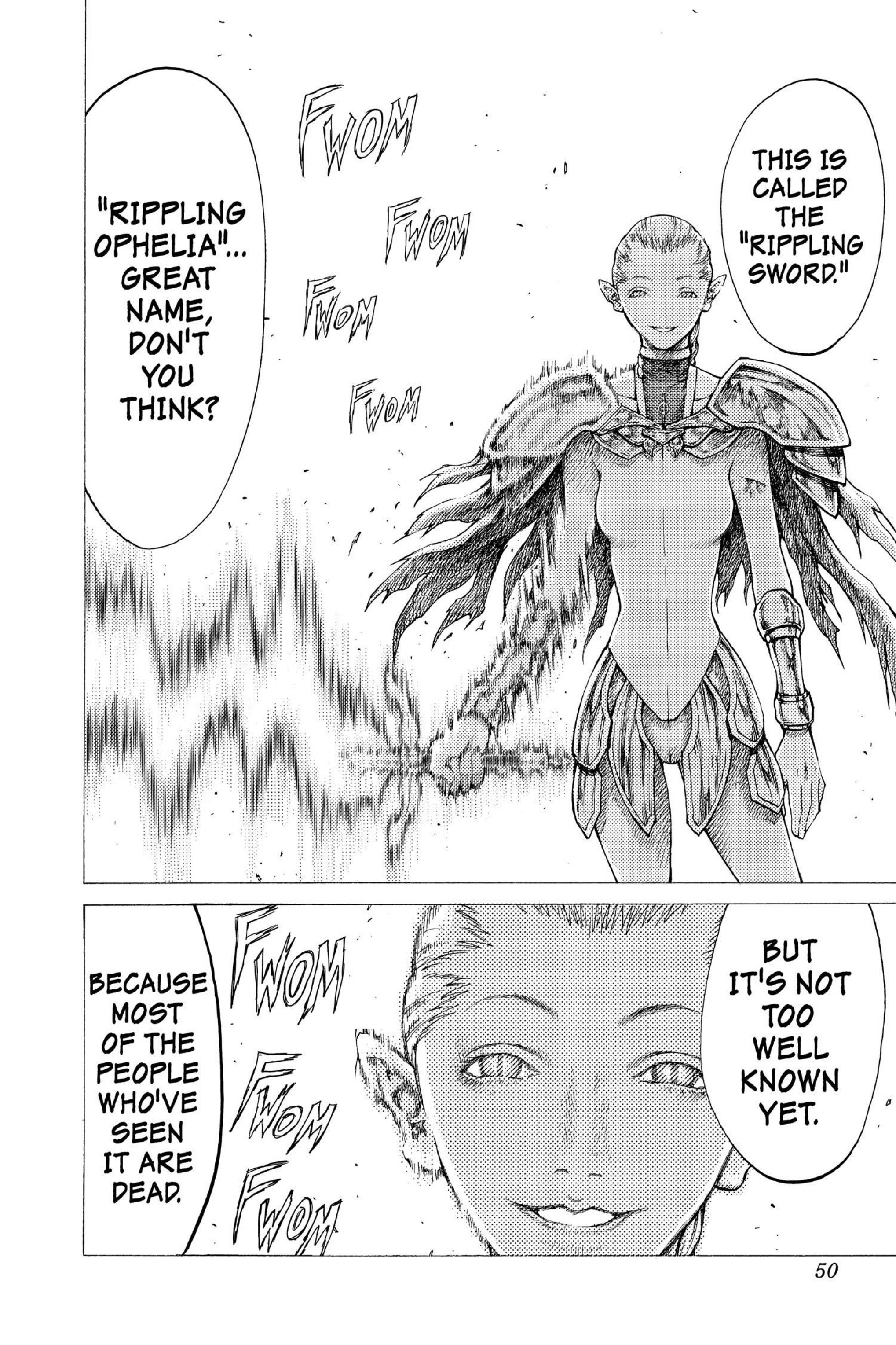 Read online Claymore comic -  Issue #7 - 46