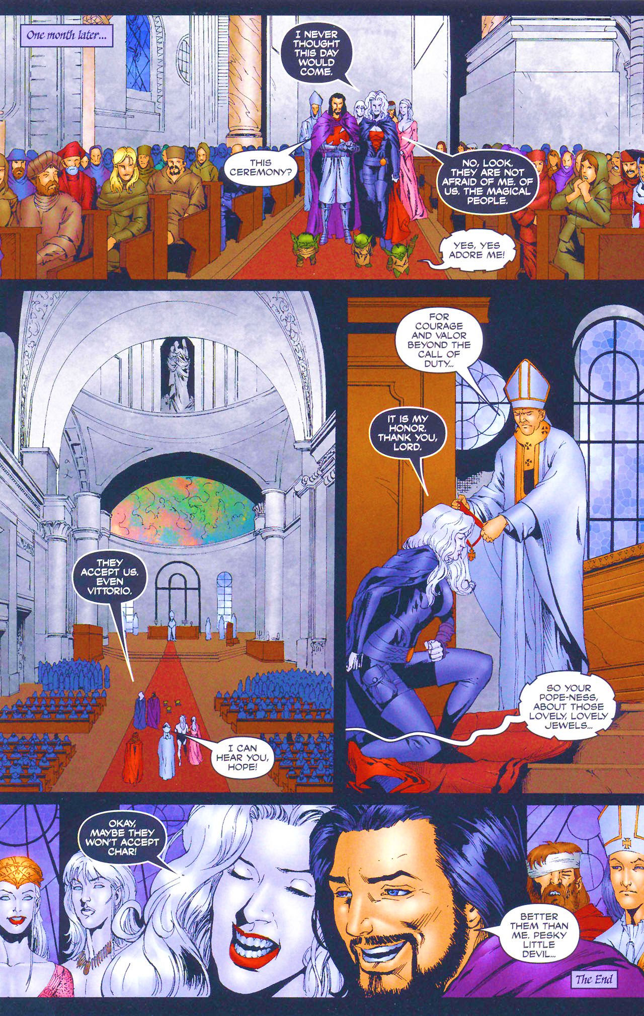 Read online Brian Pulido's Medieval Lady Death:  War of the Winds comic -  Issue #6 - 21