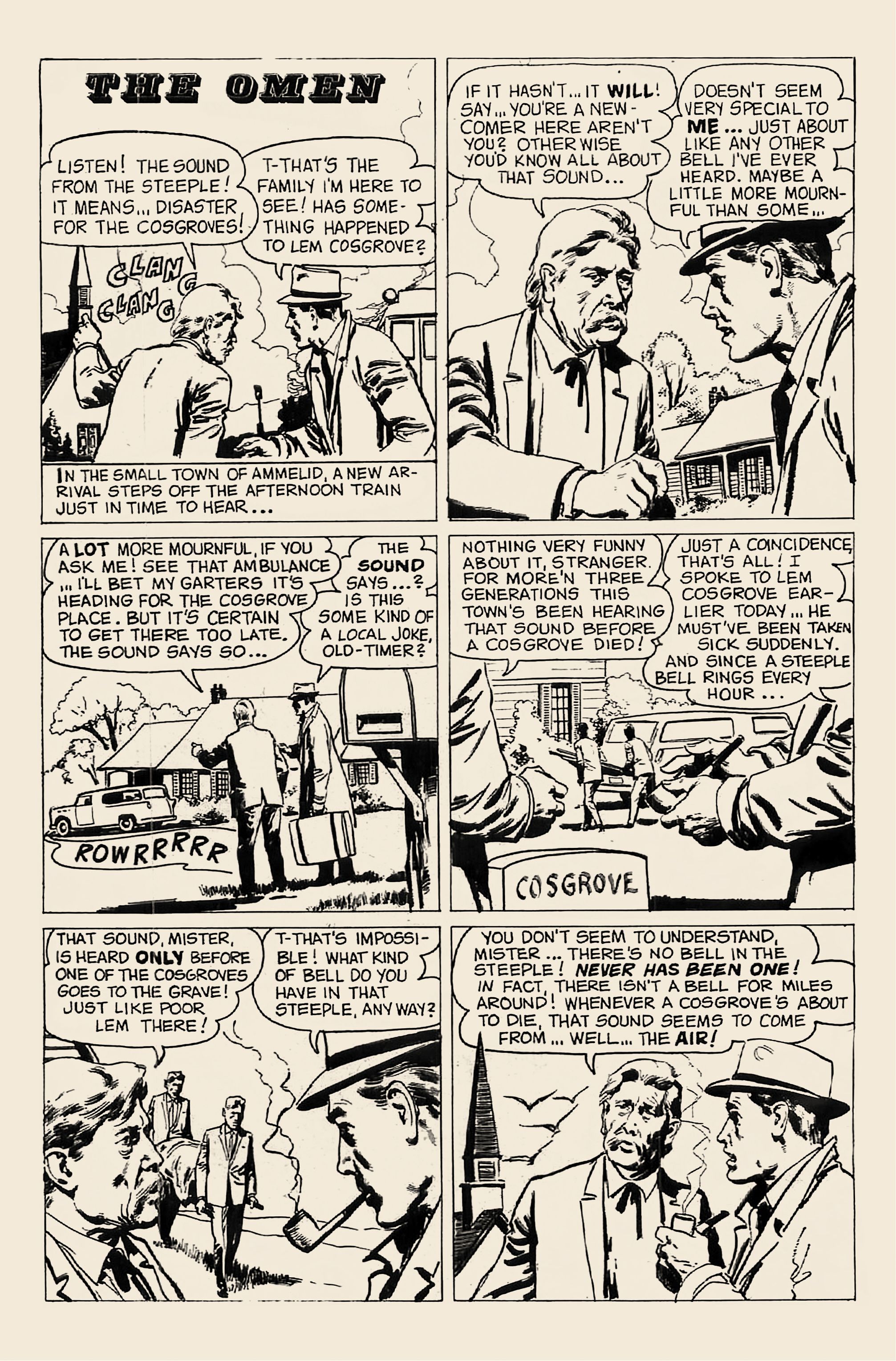 Read online J. Werner presents Classic Pulp comic -  Issue # Ghosts - 29