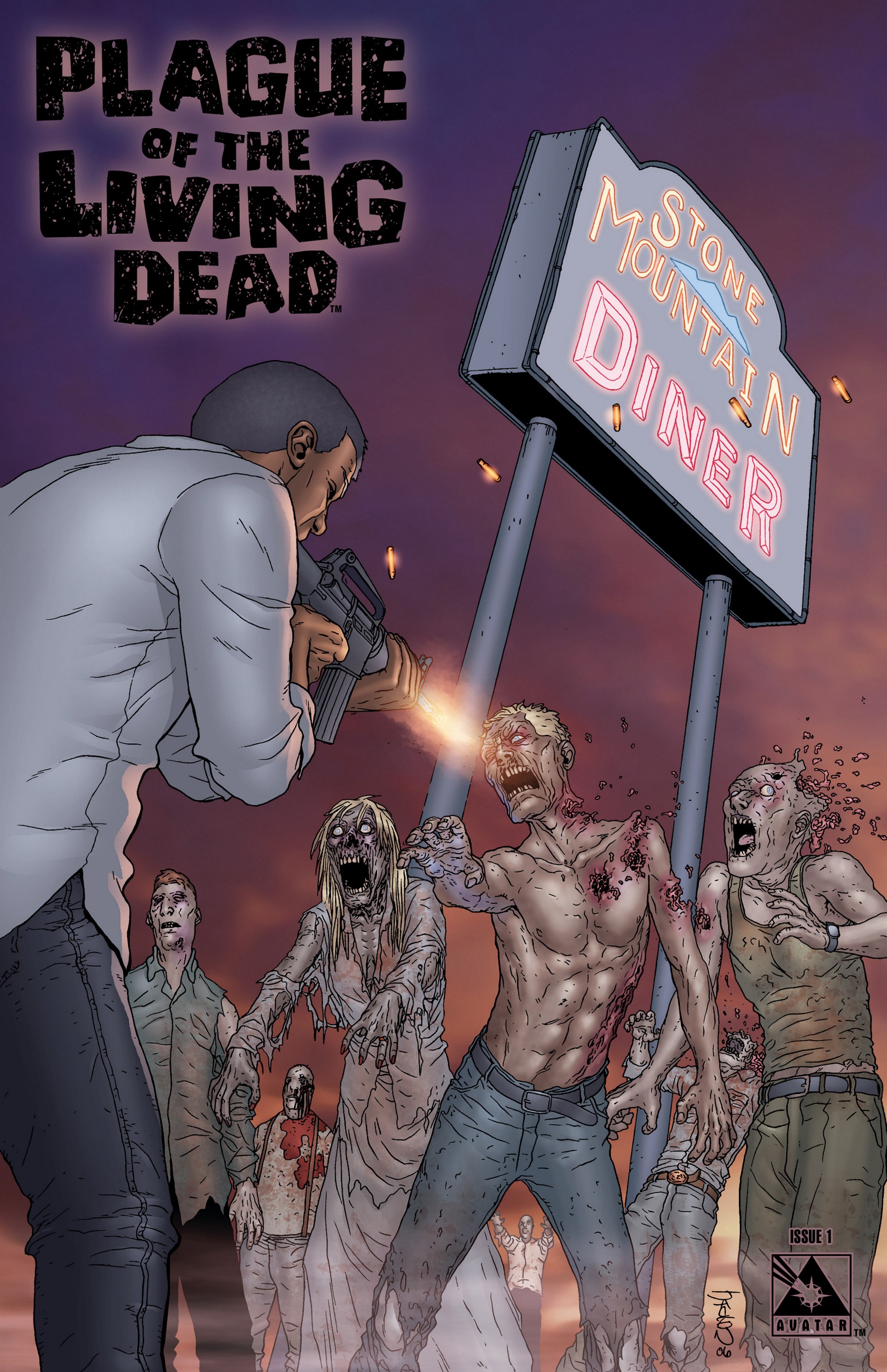 Read online Plague of the Living Dead comic -  Issue #1 - 1