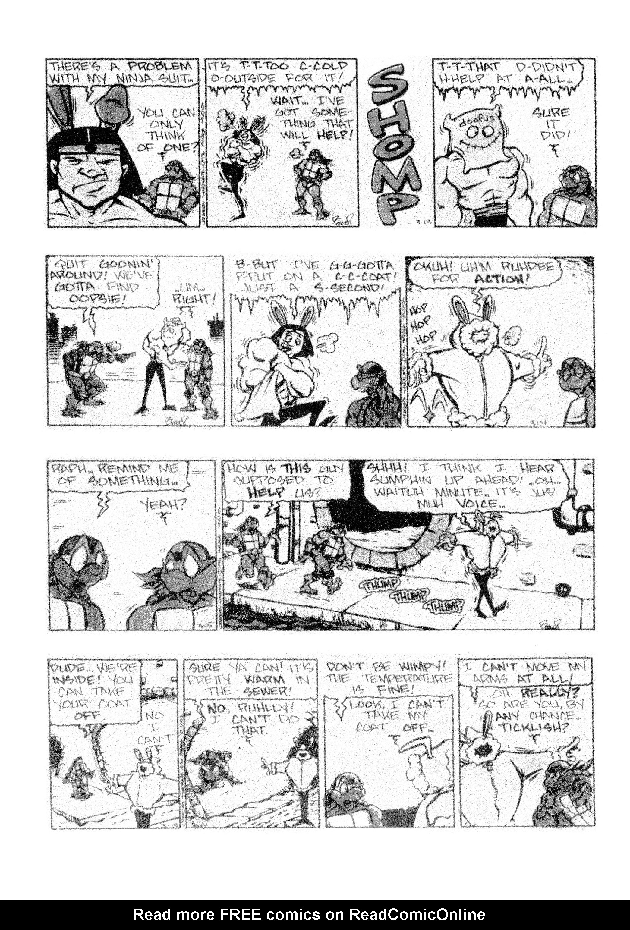 Read online Teenage Mutant Ninja Turtles: Complete Newspaper Daily Comic Strip Collection comic -  Issue # TPB 3 (Part 2) - 48